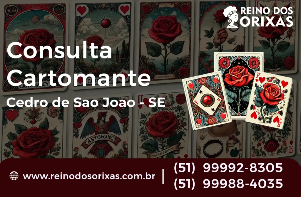 Consulta com Cartomante em Cedro de São João – SE