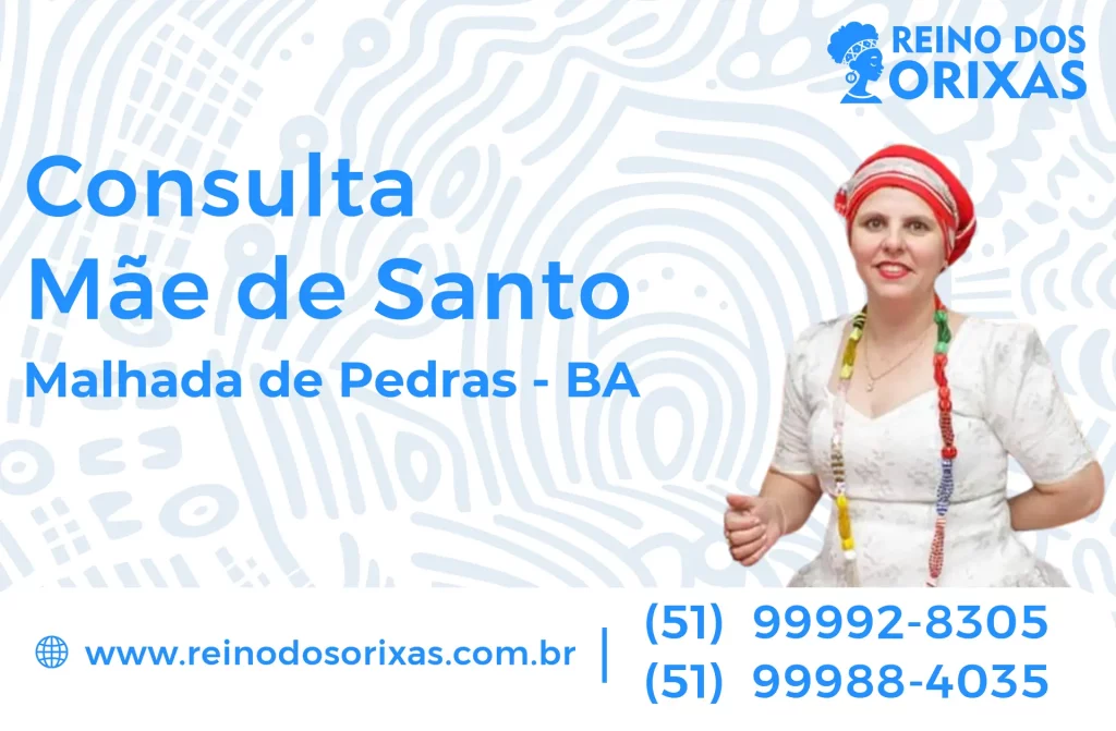 Consulta com Mãe de Santo em Malhada de Pedras – BA