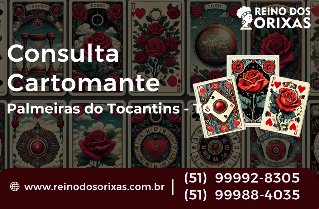 Consulta com Cartomante em Palmeiras do Tocantins – TO