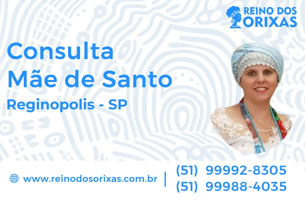 Consulta com Mãe de Santo em Reginópolis – SP