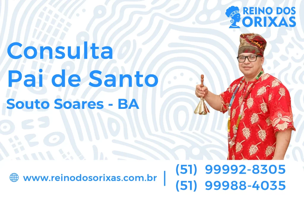 Consulta com Pai de Santo em Souto Soares – BA