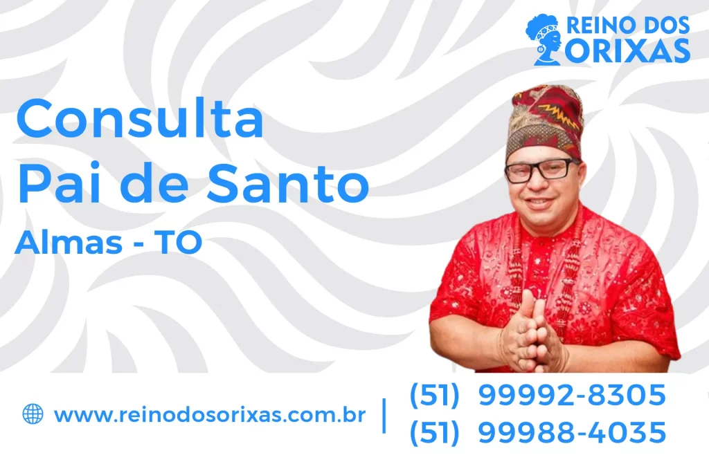 Consulta com Pai de Santo em Almas – TO