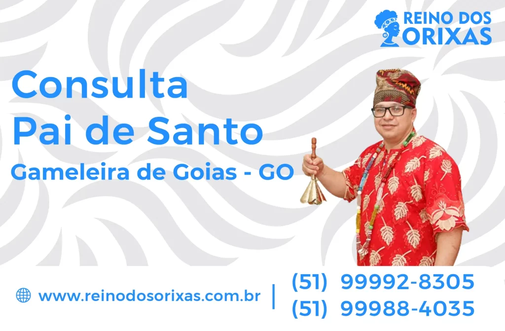 Consulta com Pai de Santo em Gameleira de Goiás – GO