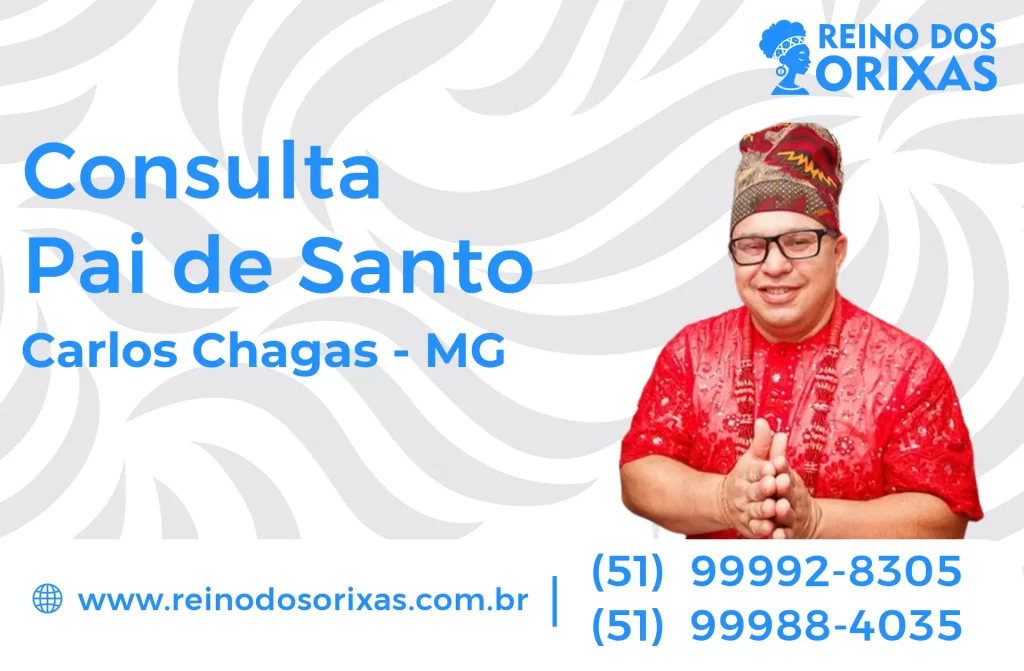 Consulta com Pai de Santo em Carlos Chagas – MG