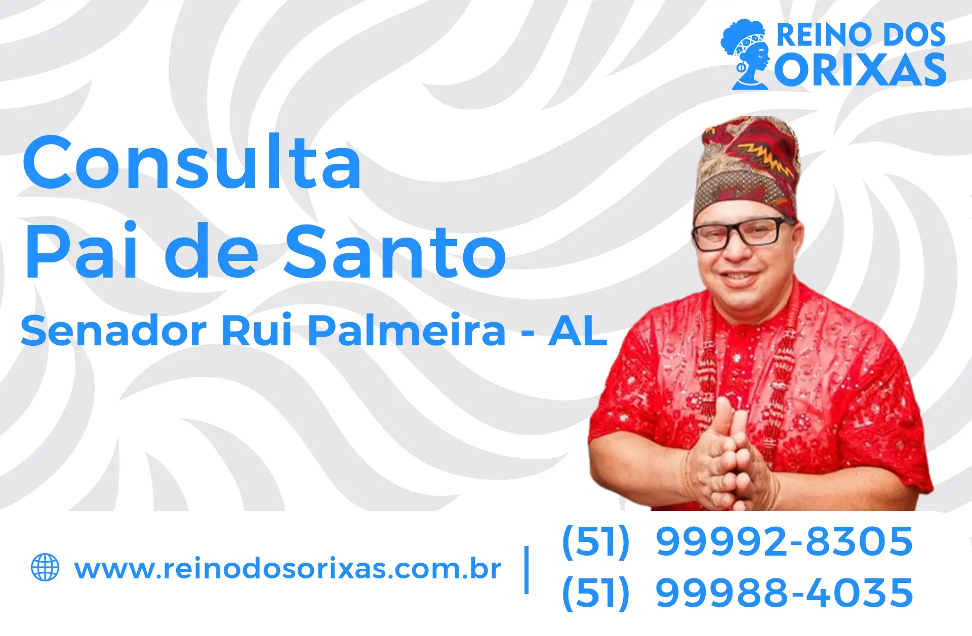 Consulta com Pai de Santo em Senador Rui Palmeira - AL