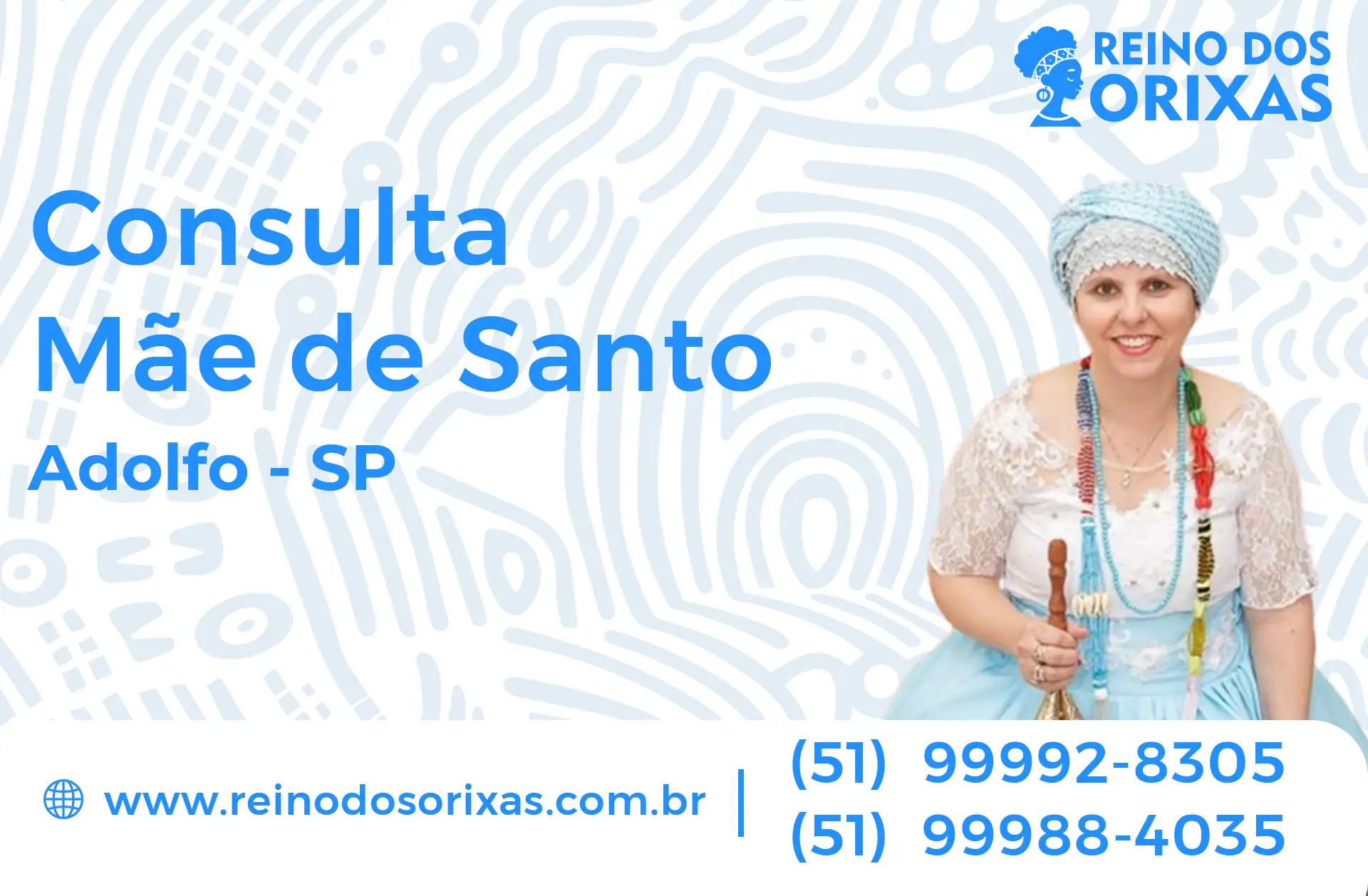 Consulta com Mãe de Santo em Adolfo - SP