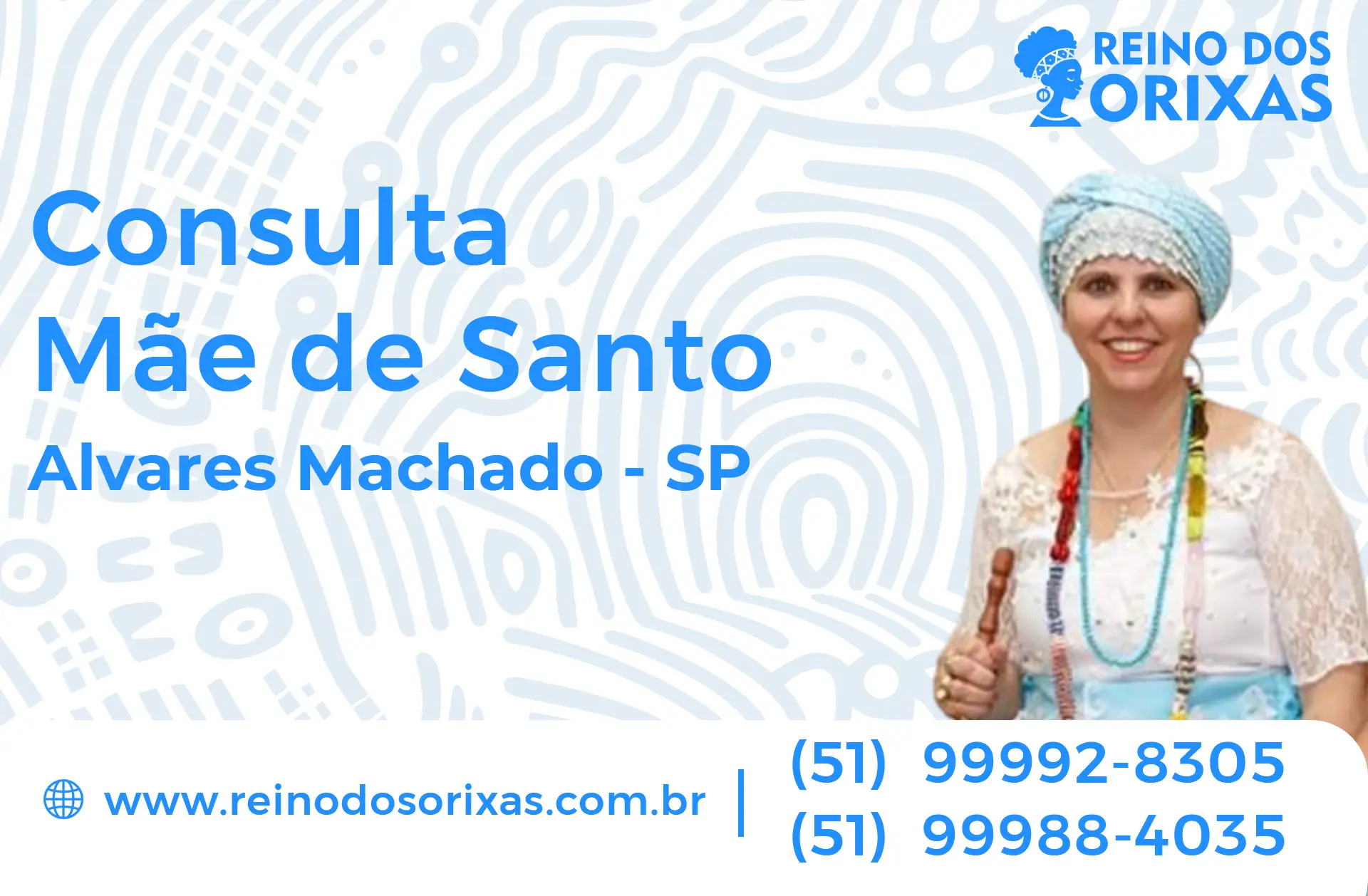 Consulta com Mãe de Santo em Álvares Machado - SP