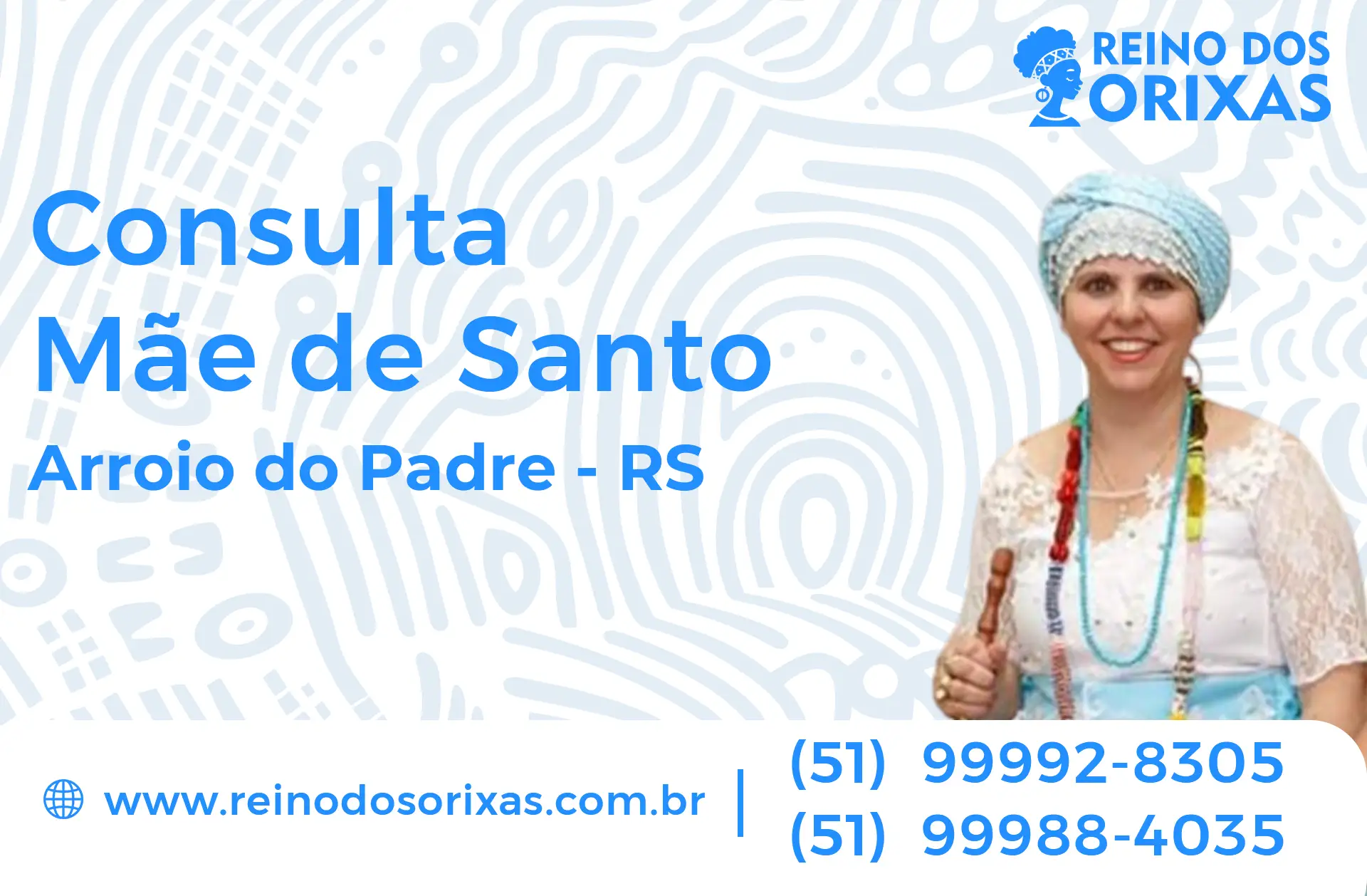 Consulta com Mãe de Santo em Arroio do Padre - RS