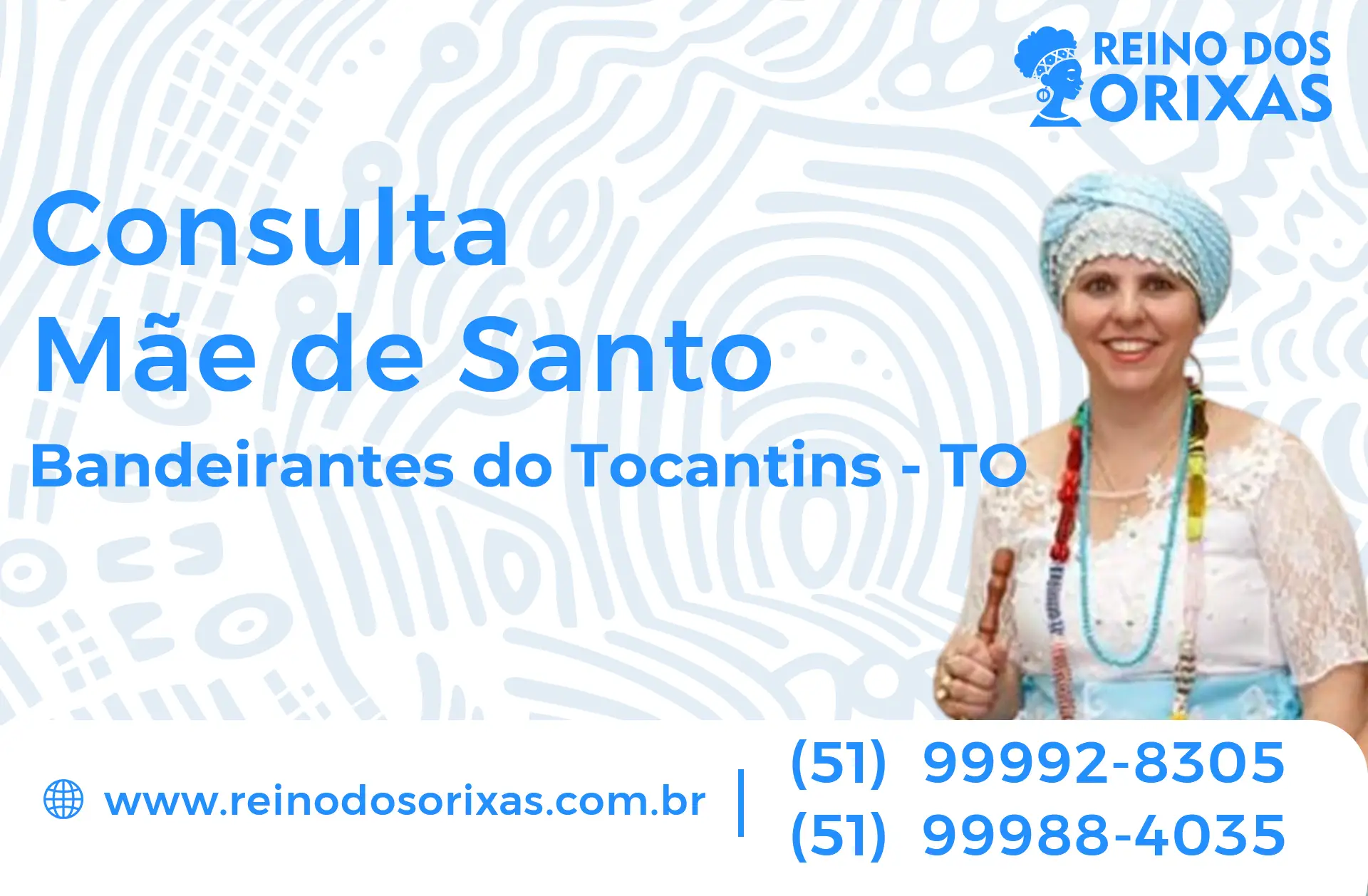 Consulta com Mãe de Santo em Bandeirantes do Tocantins - TO