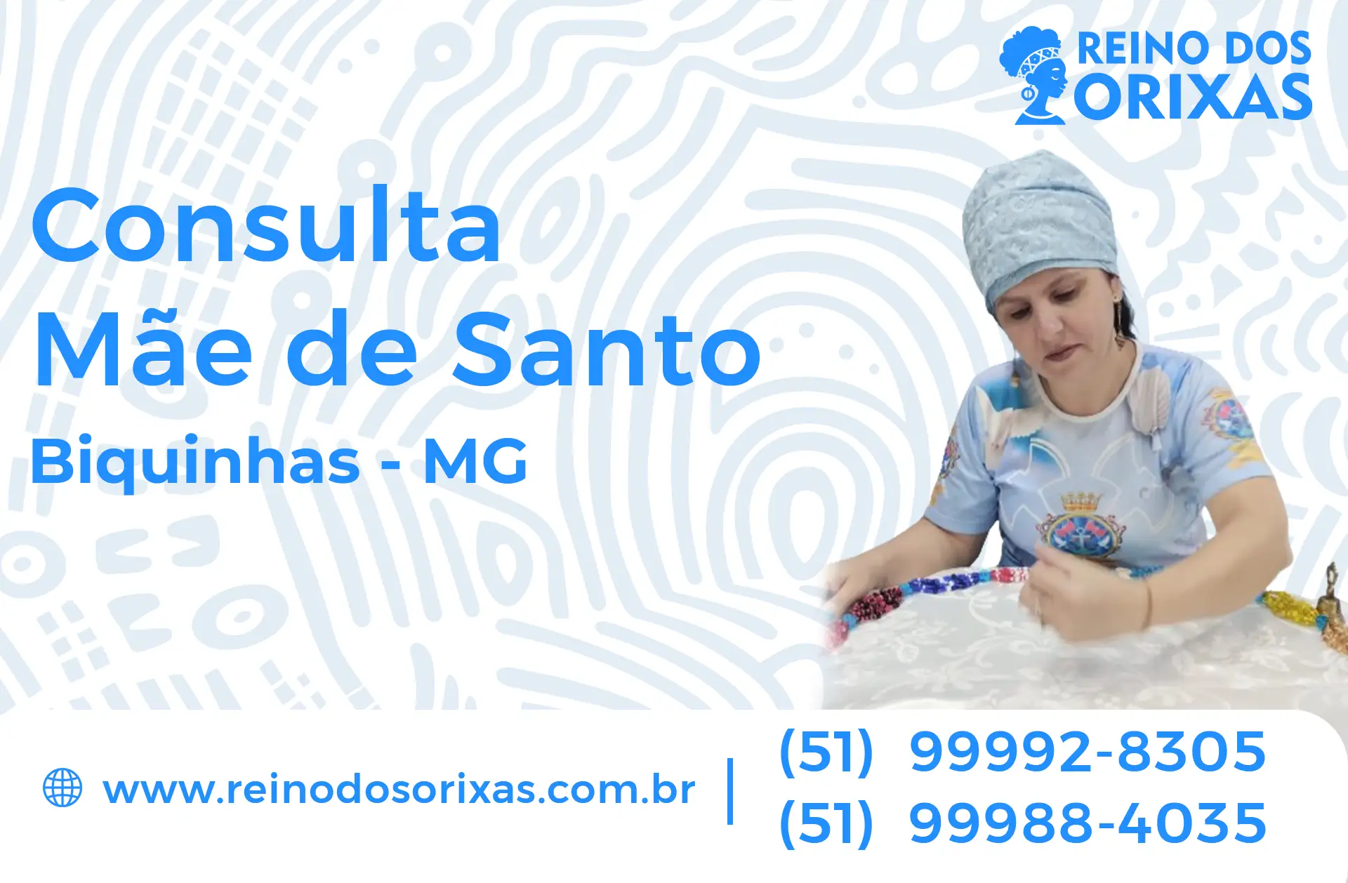 Consulta com Mãe de Santo em Biquinhas - MG