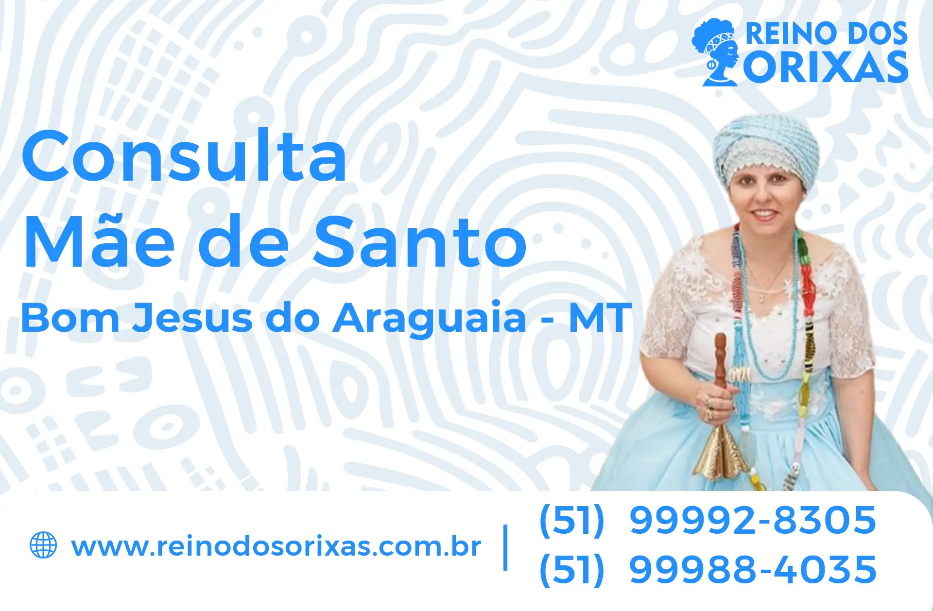 Consulta com Mãe de Santo em Bom Jesus do Araguaia - MT