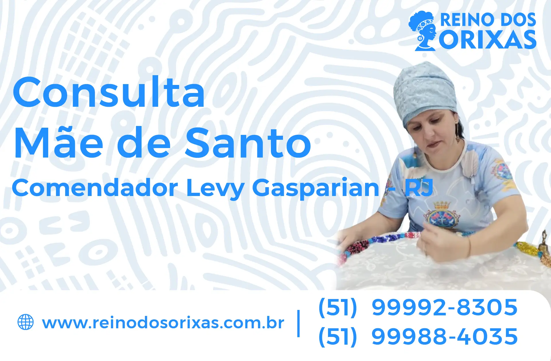 Consulta com Mãe de Santo em Comendador Levy Gasparian - RJ