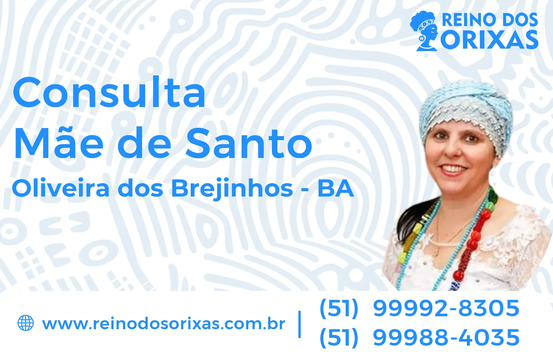 Consulta com Mãe de Santo em Oliveira dos Brejinhos - BA