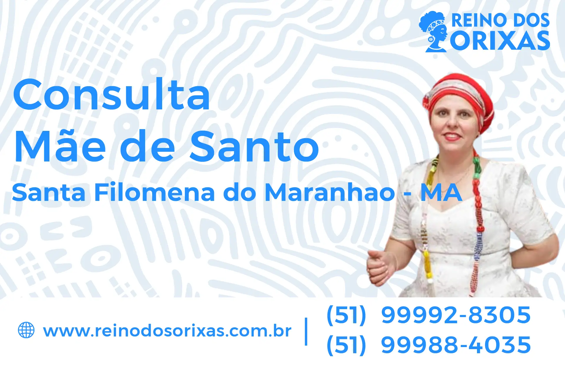 Consulta com Mãe de Santo em Santa Filomena do Maranhão - MA