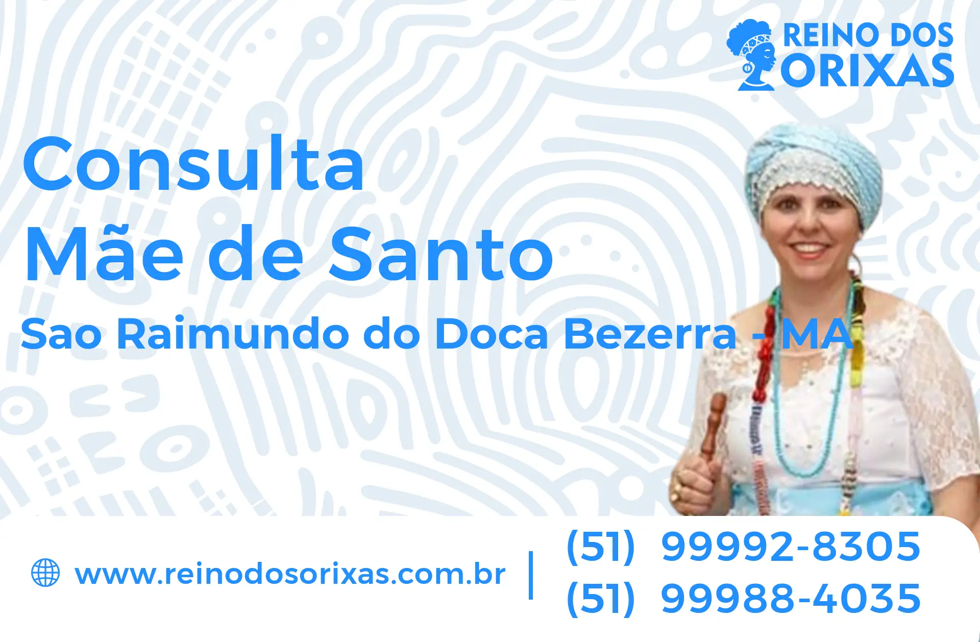 Consulta com Mãe de Santo em São Raimundo do Doca Bezerra - MA