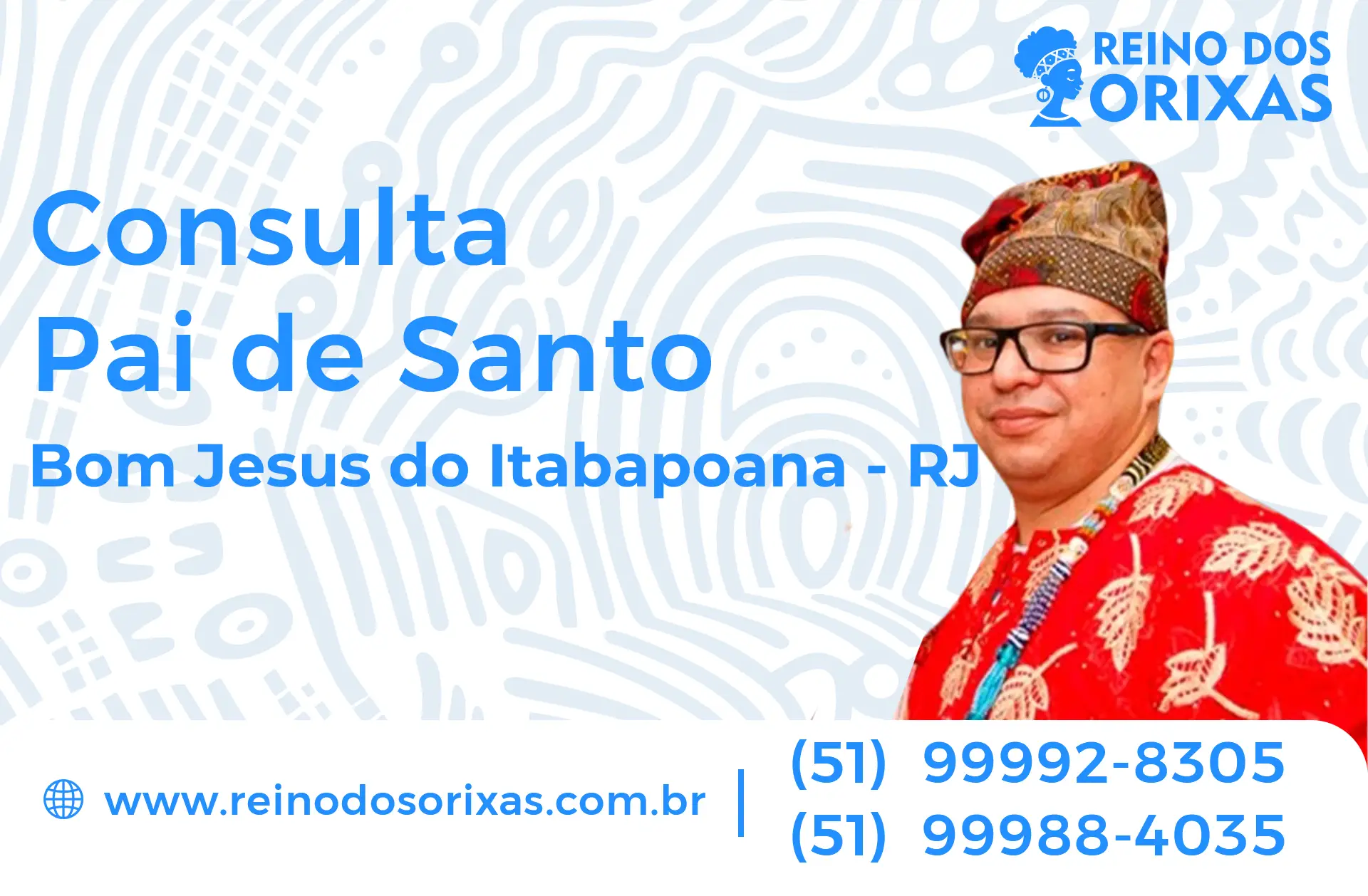 Consulta com Pai de Santo em Bom Jesus do Itabapoana - RJ