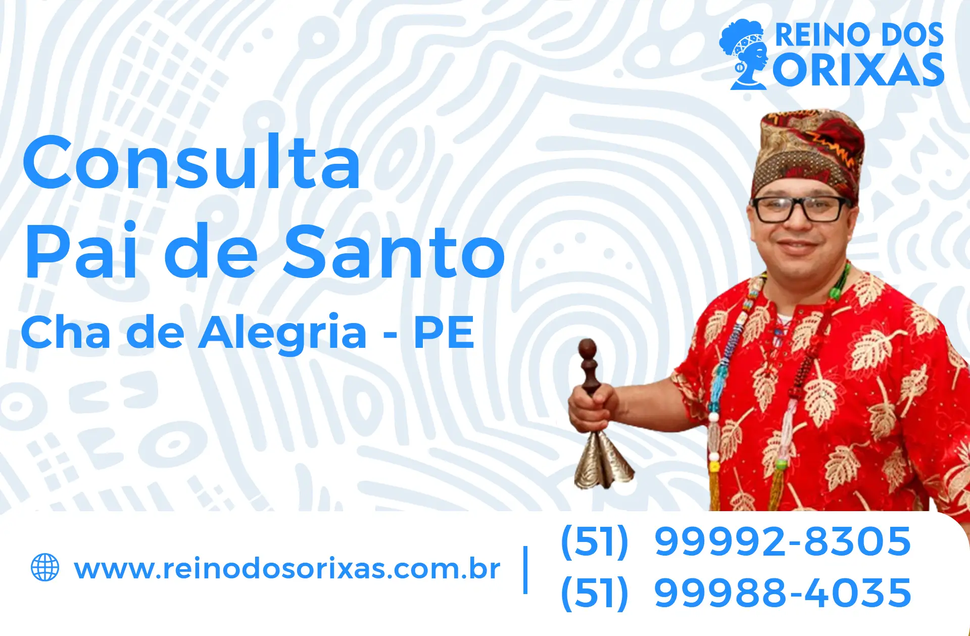 Consulta com Pai de Santo em Chã de Alegria - PE