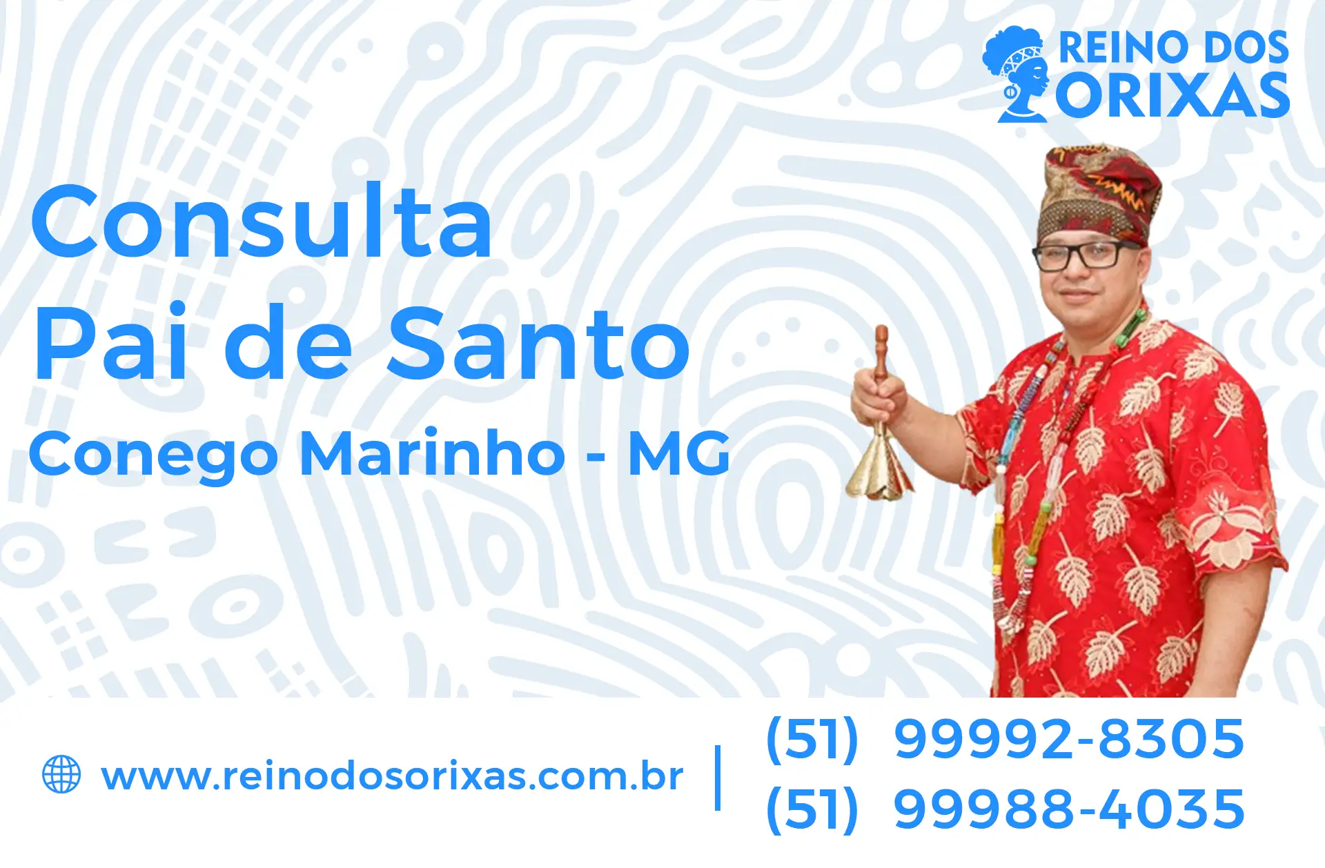 Consulta com Pai de Santo em Cônego Marinho - MG