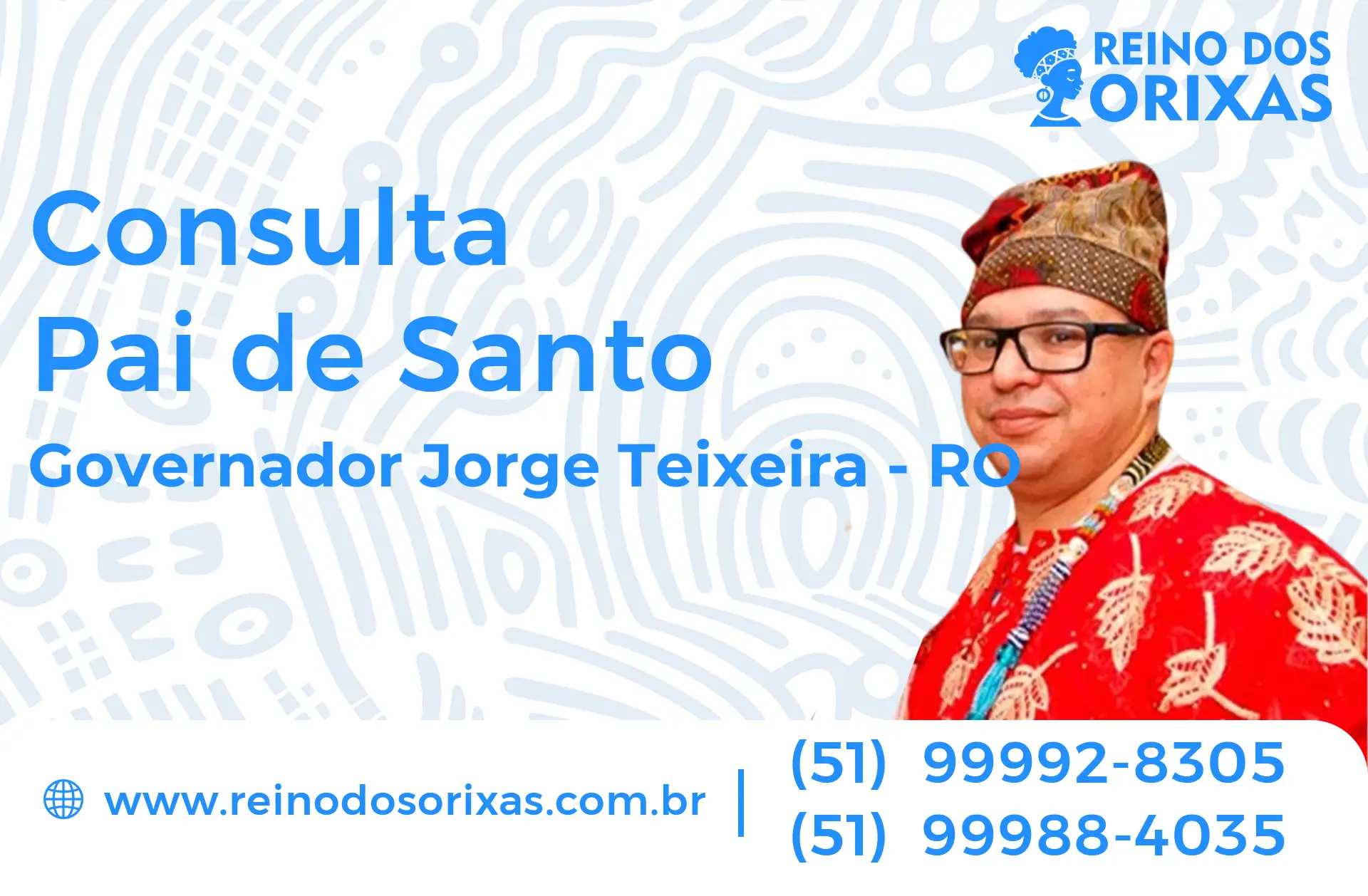 Consulta com Pai de Santo em Governador Jorge Teixeira - RO