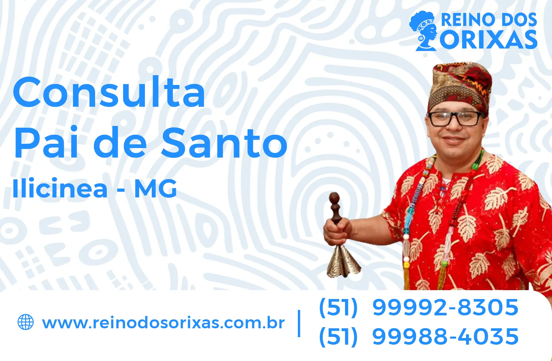 Consulta com Pai de Santo em Ilicínea - MG