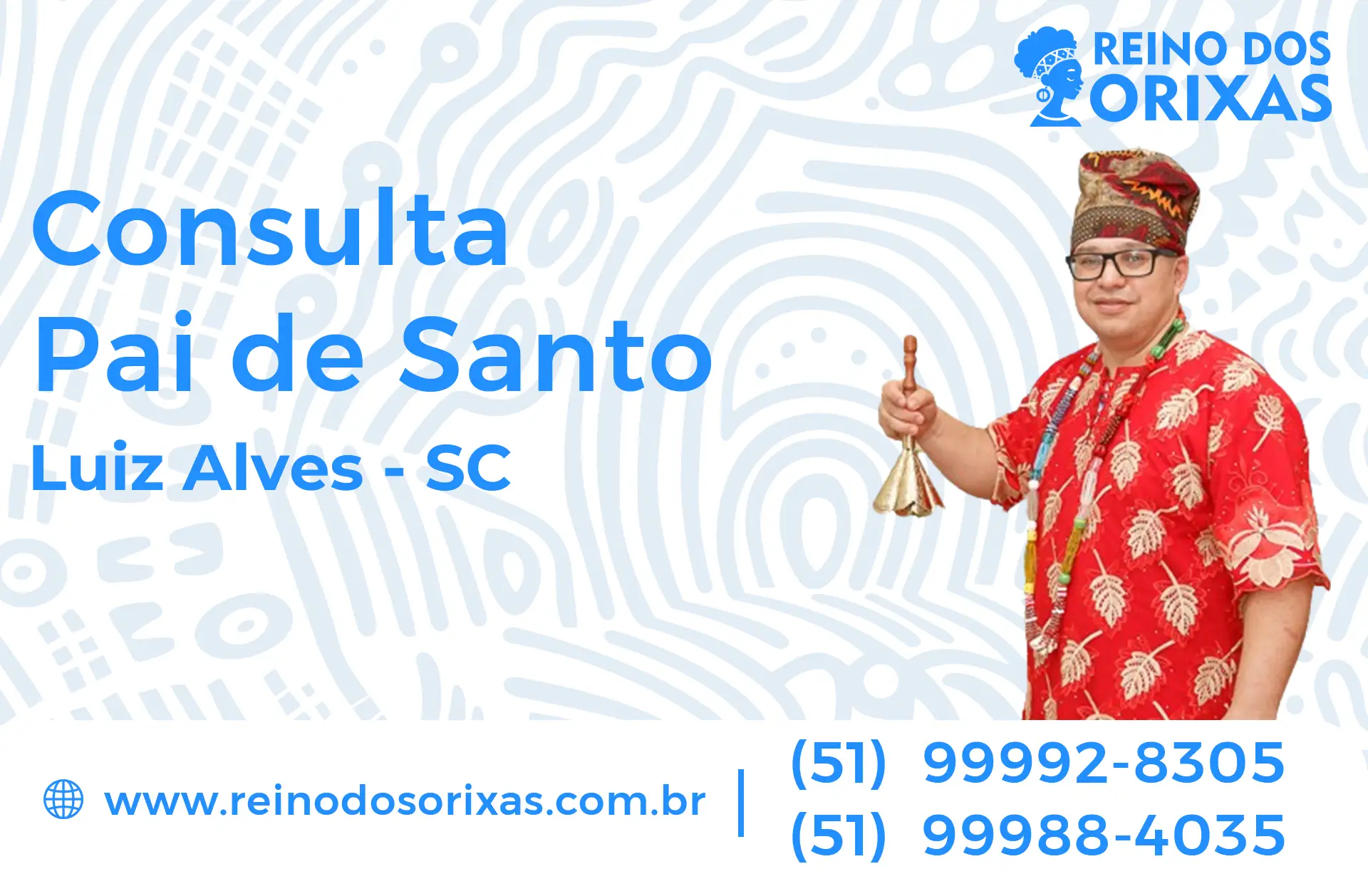 Consulta com Pai de Santo em Luiz Alves - SC