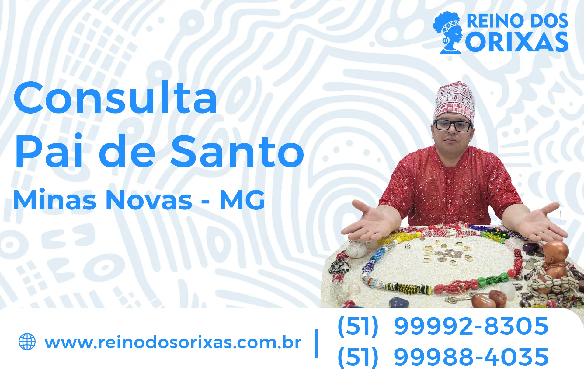 Consulta com Pai de Santo em Minas Novas - MG