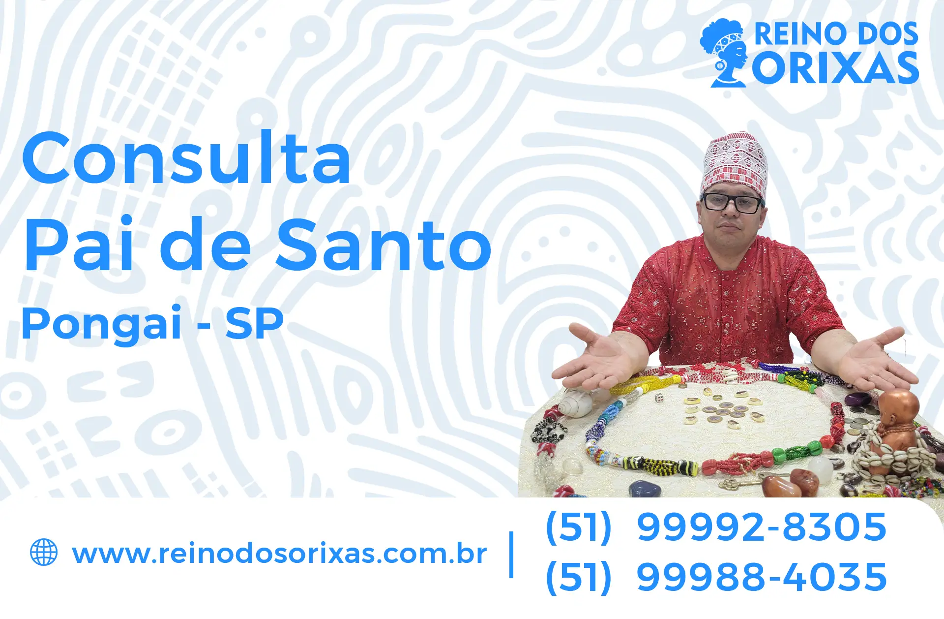 Consulta com Pai de Santo em Pongaí - SP