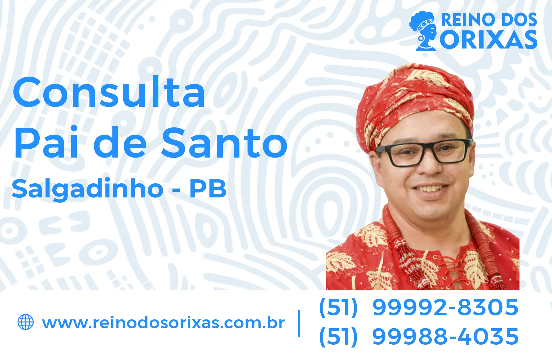 Consulta com Pai de Santo em Salgadinho - PB