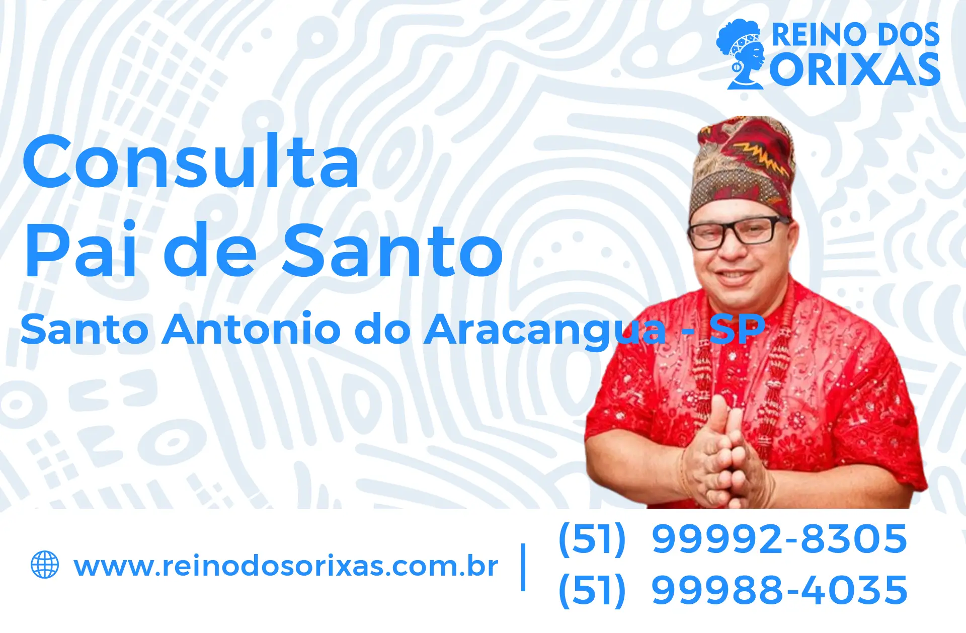 Consulta com Pai de Santo em Santo Antônio do Aracanguá - SP