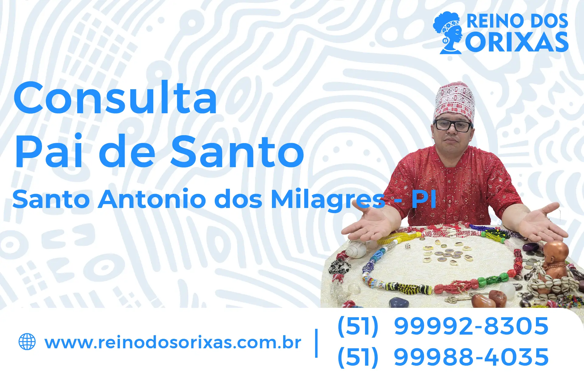 Consulta com Pai de Santo em Santo Antônio dos Milagres - PI