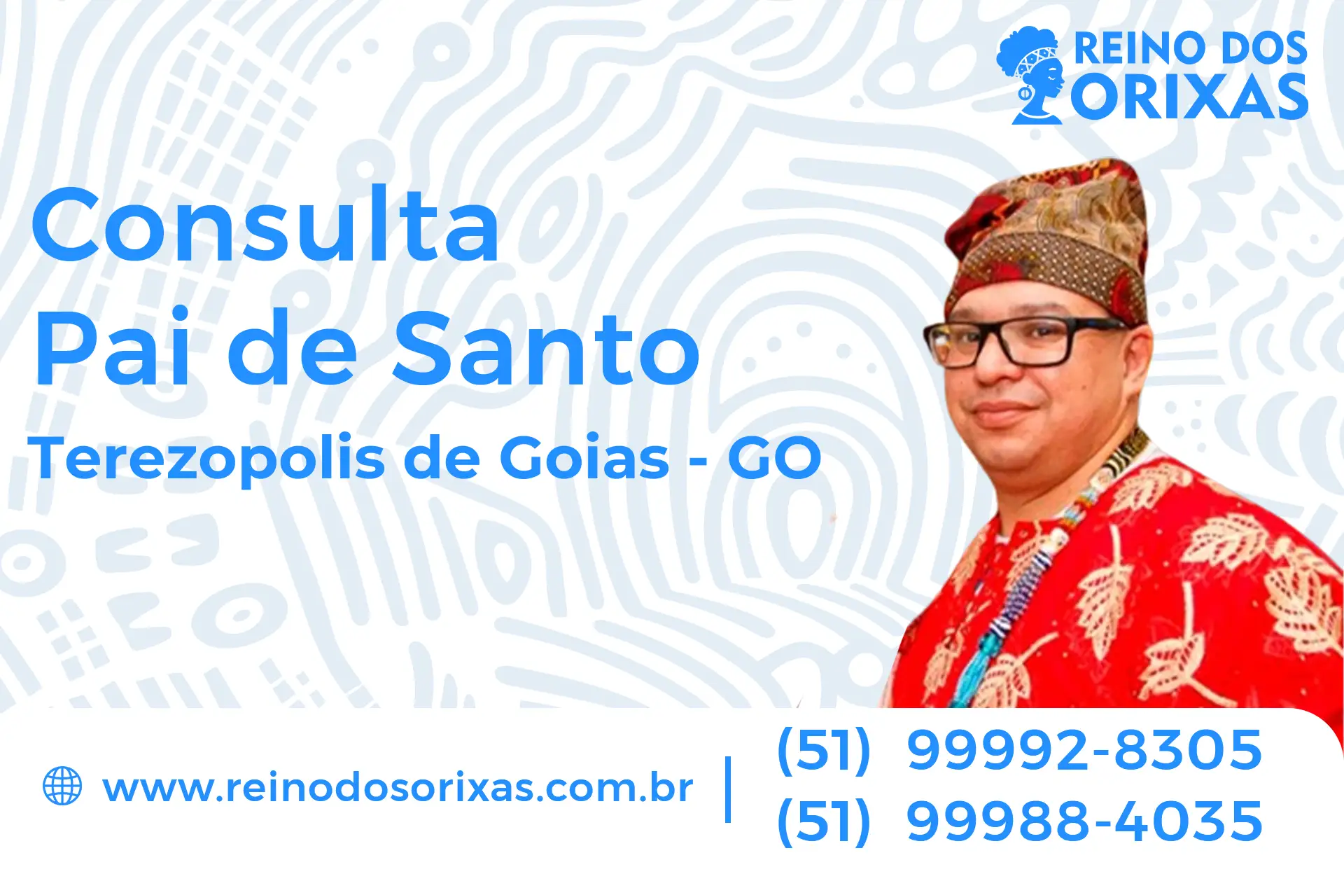 Consulta com Pai de Santo em Terezópolis de Goiás - GO