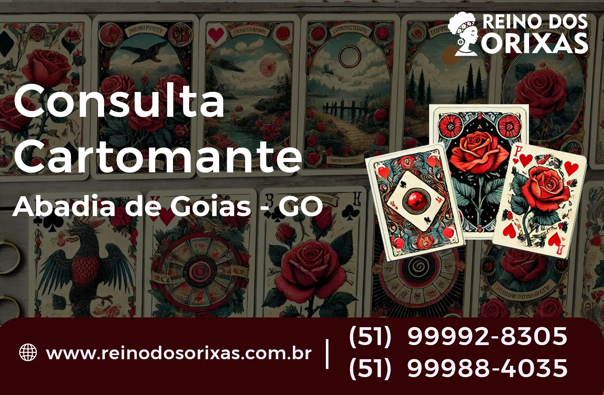 Consulta com Cartomante em Abadia de Goiás - GO