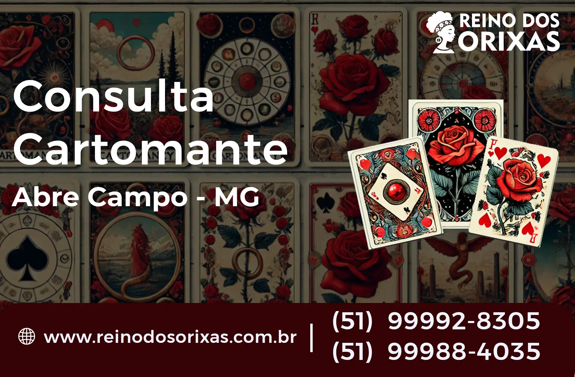 Consulta com Cartomante em Abre Campo - MG