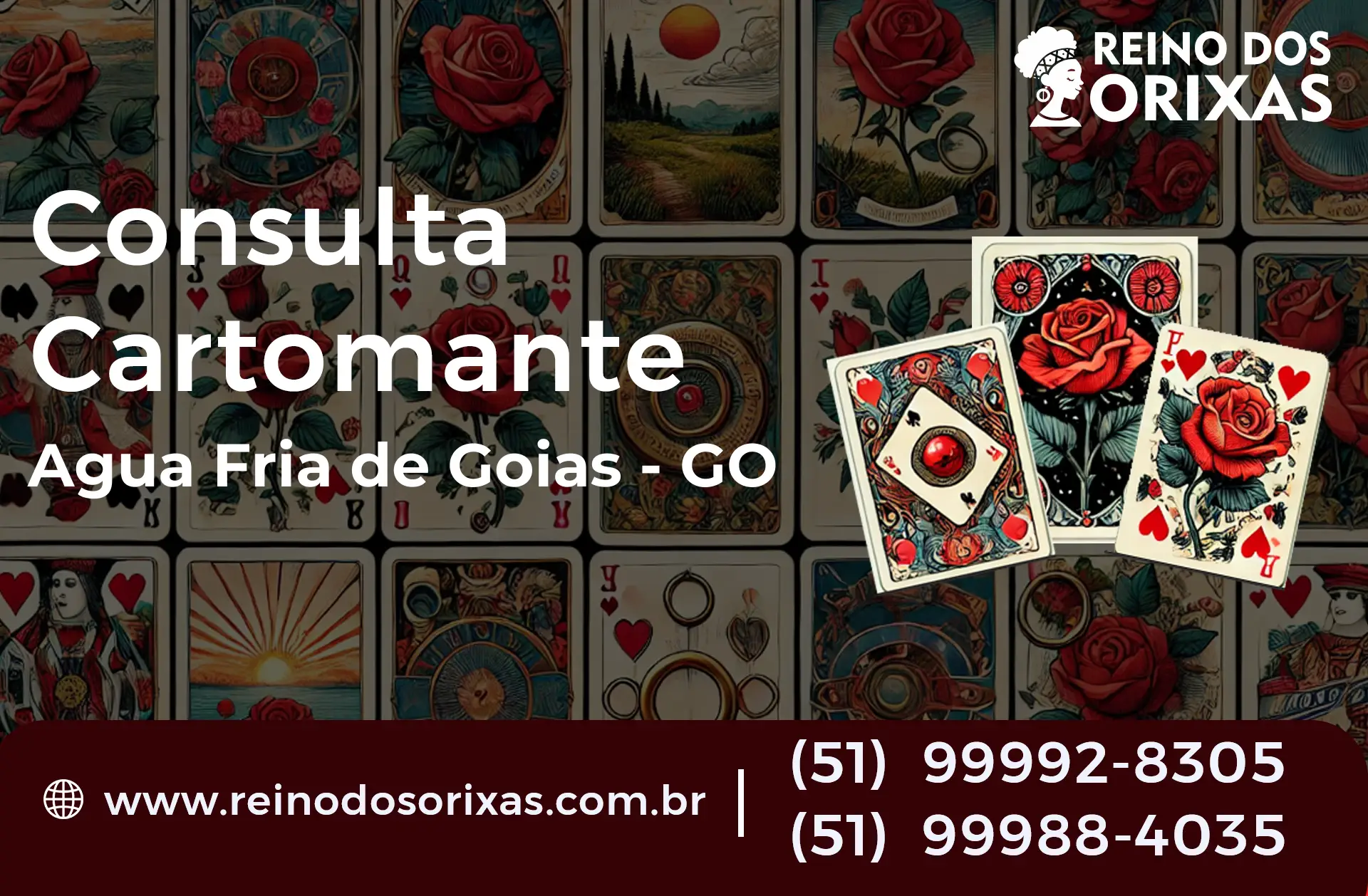 Consulta com Cartomante em Água Fria de Goiás - GO