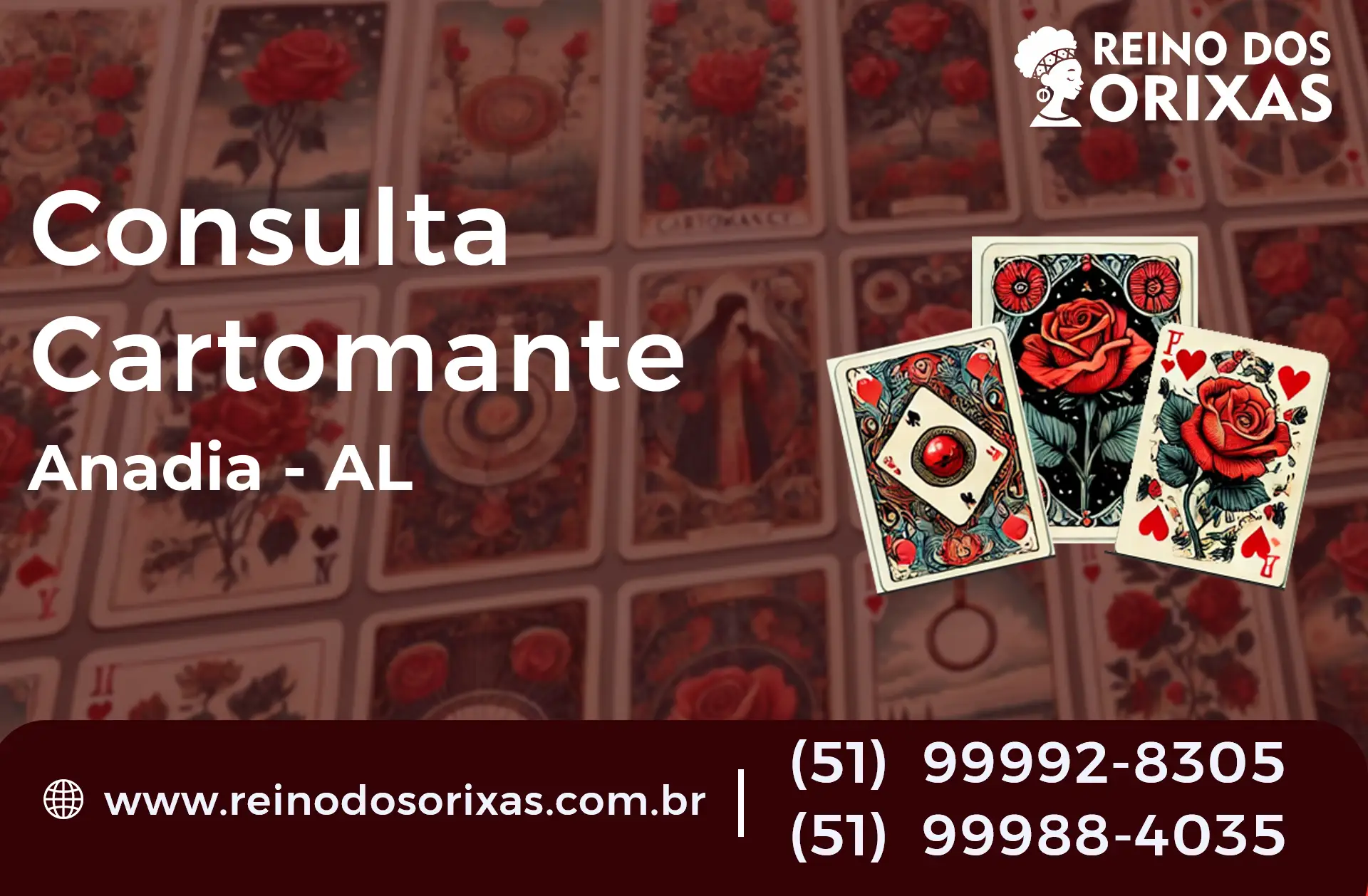 Consulta com Cartomante em Anadia - AL