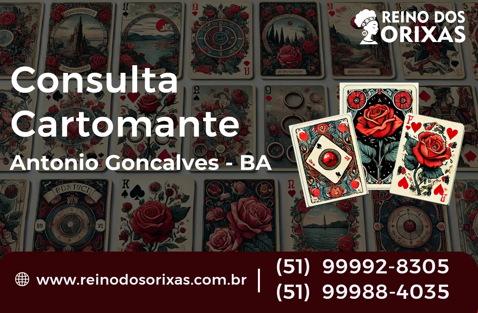 Consulta com Cartomante em Antônio Gonçalves - BA