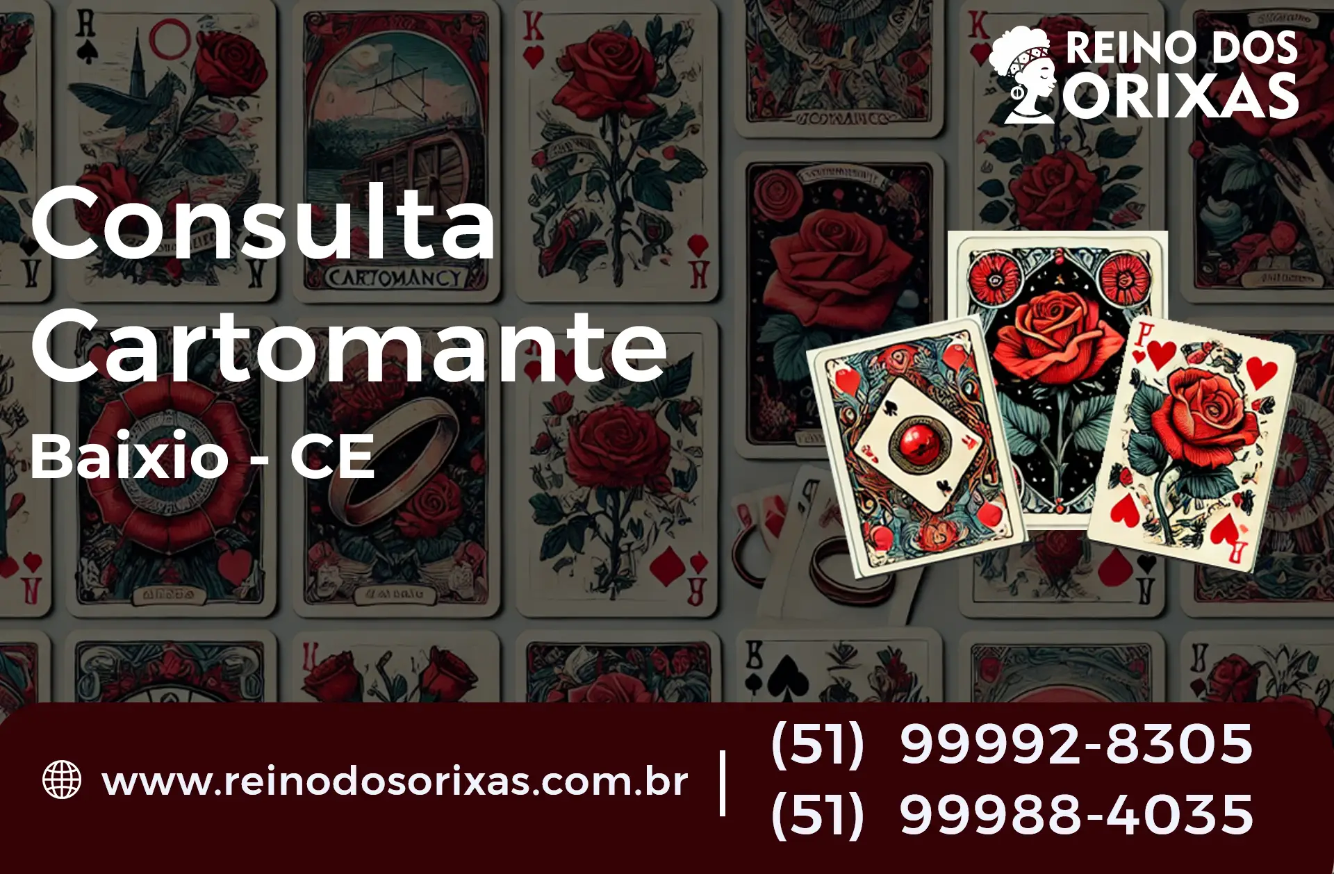 Consulta com Cartomante em Baixio - CE