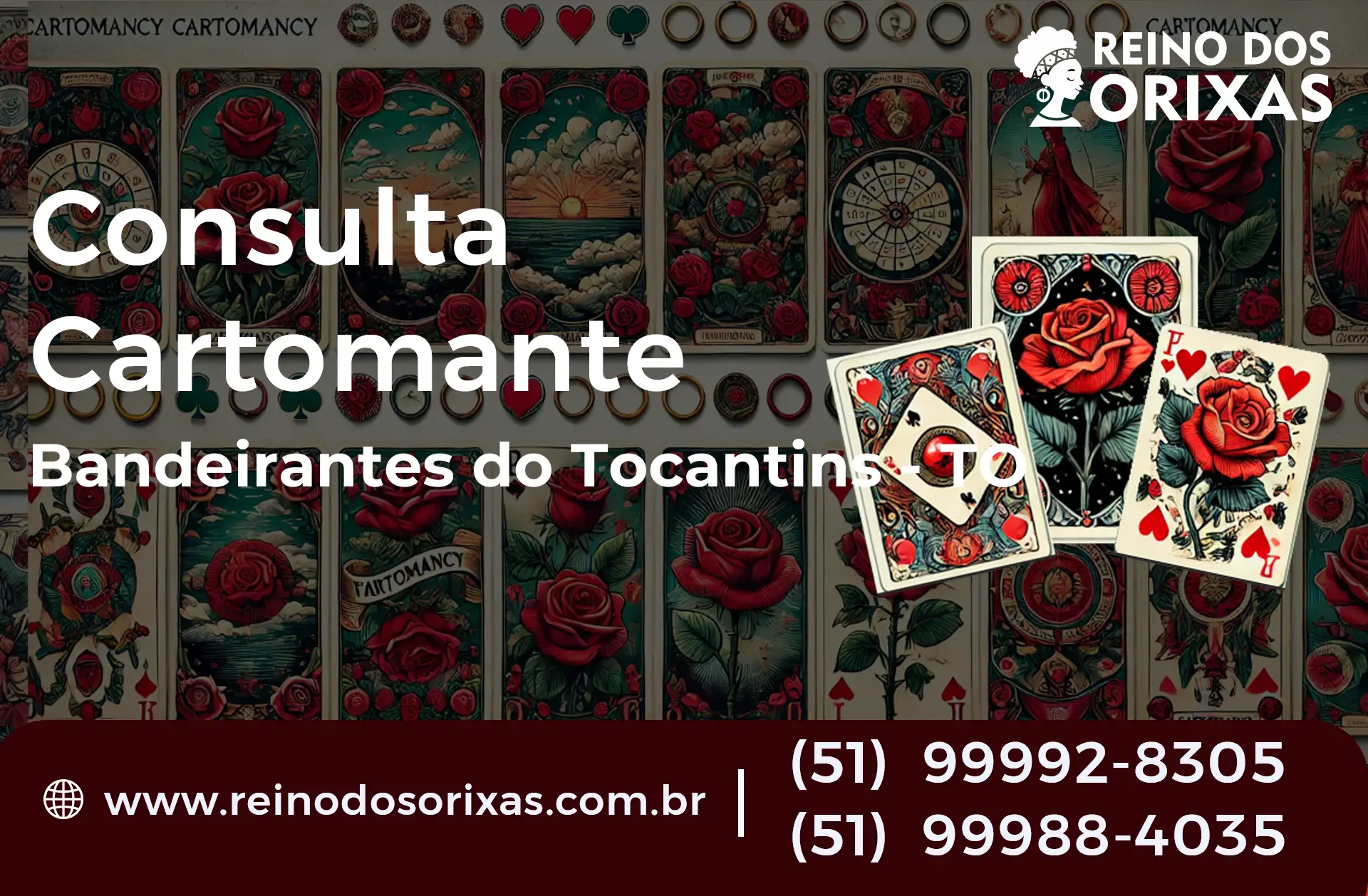 Consulta com Cartomante em Bandeirantes do Tocantins - TO