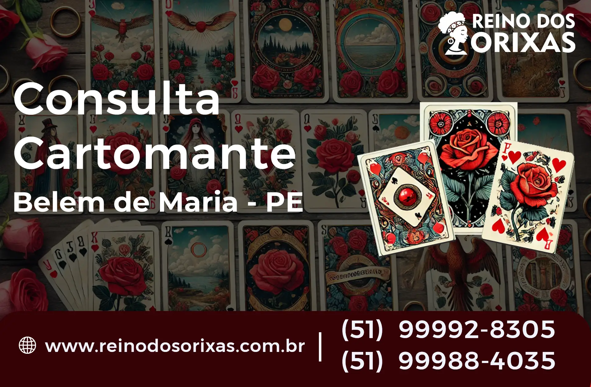 Consulta com Cartomante em Belém de Maria - PE