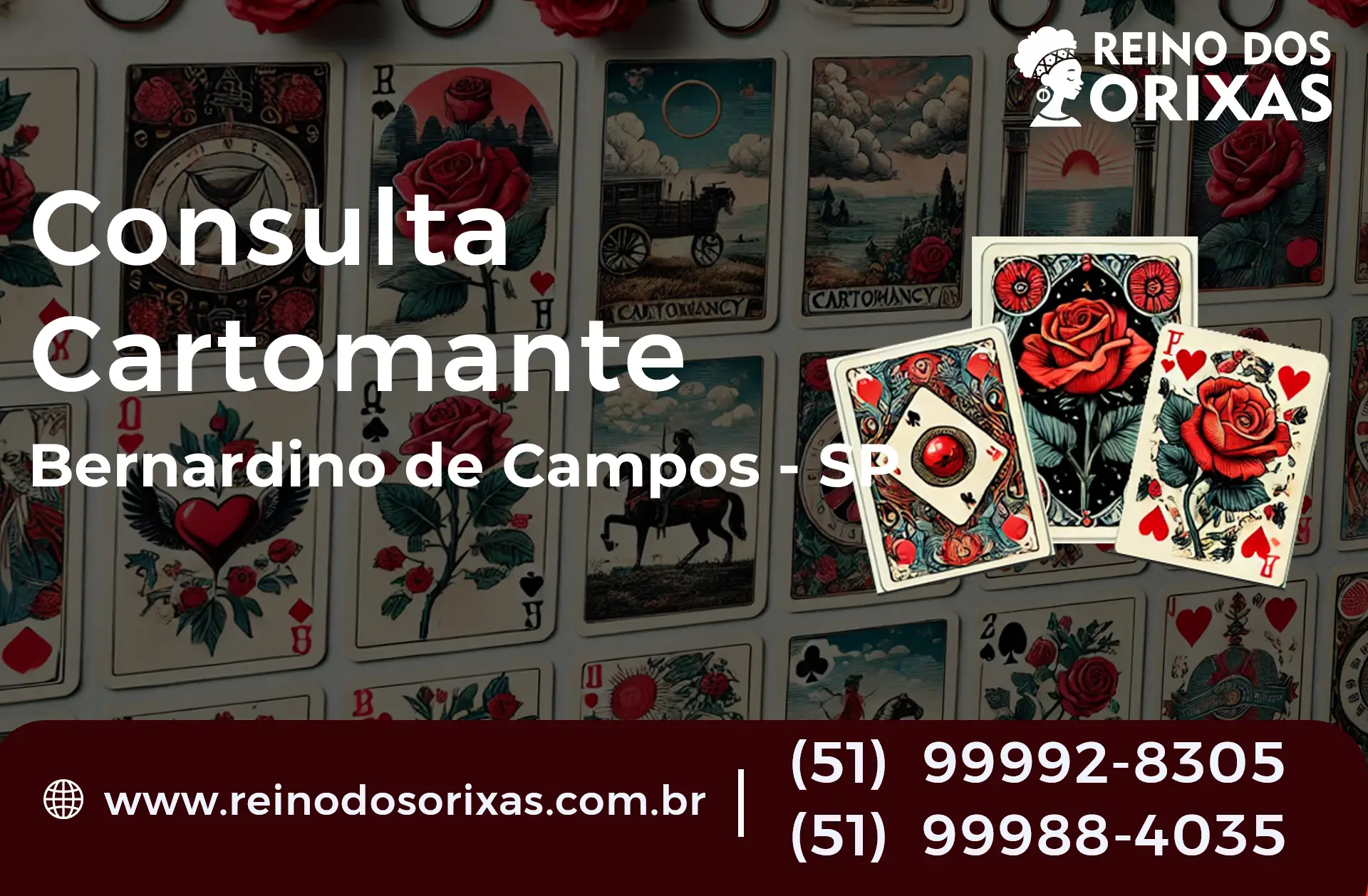 Consulta com Cartomante em Bernardino de Campos - SP