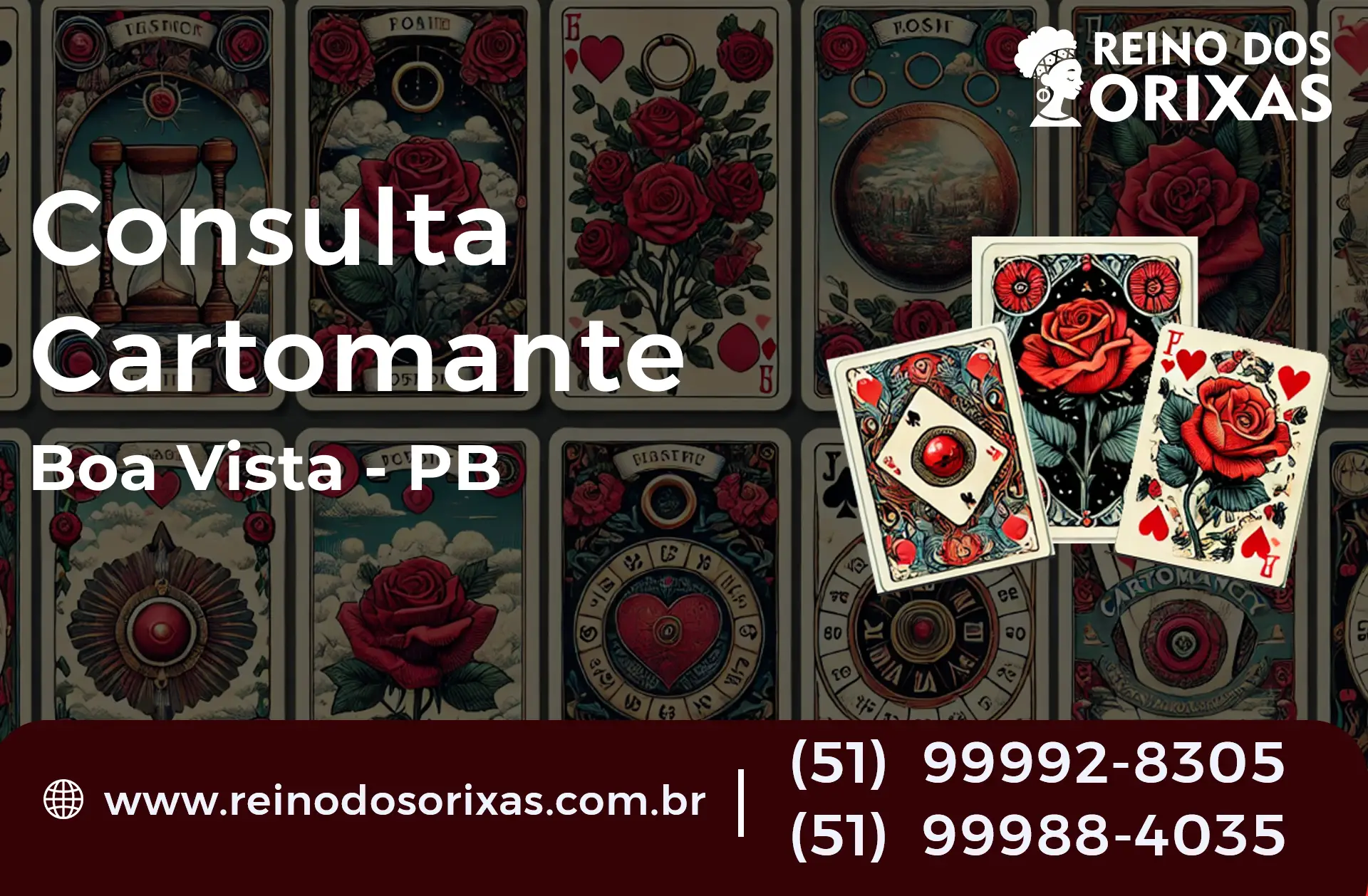 Consulta com Cartomante em Boa Vista - PB