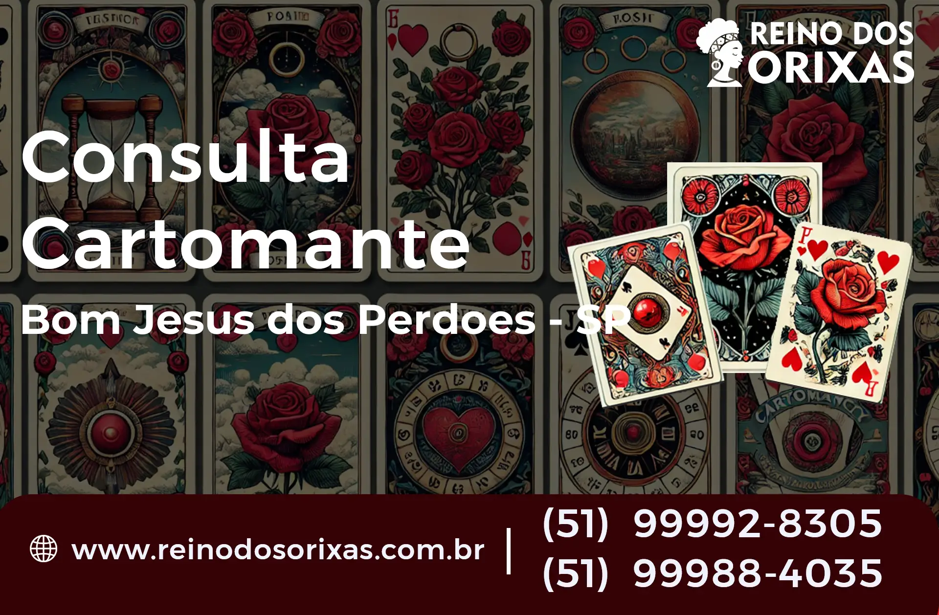 Consulta com Cartomante em Bom Jesus dos Perdões - SP