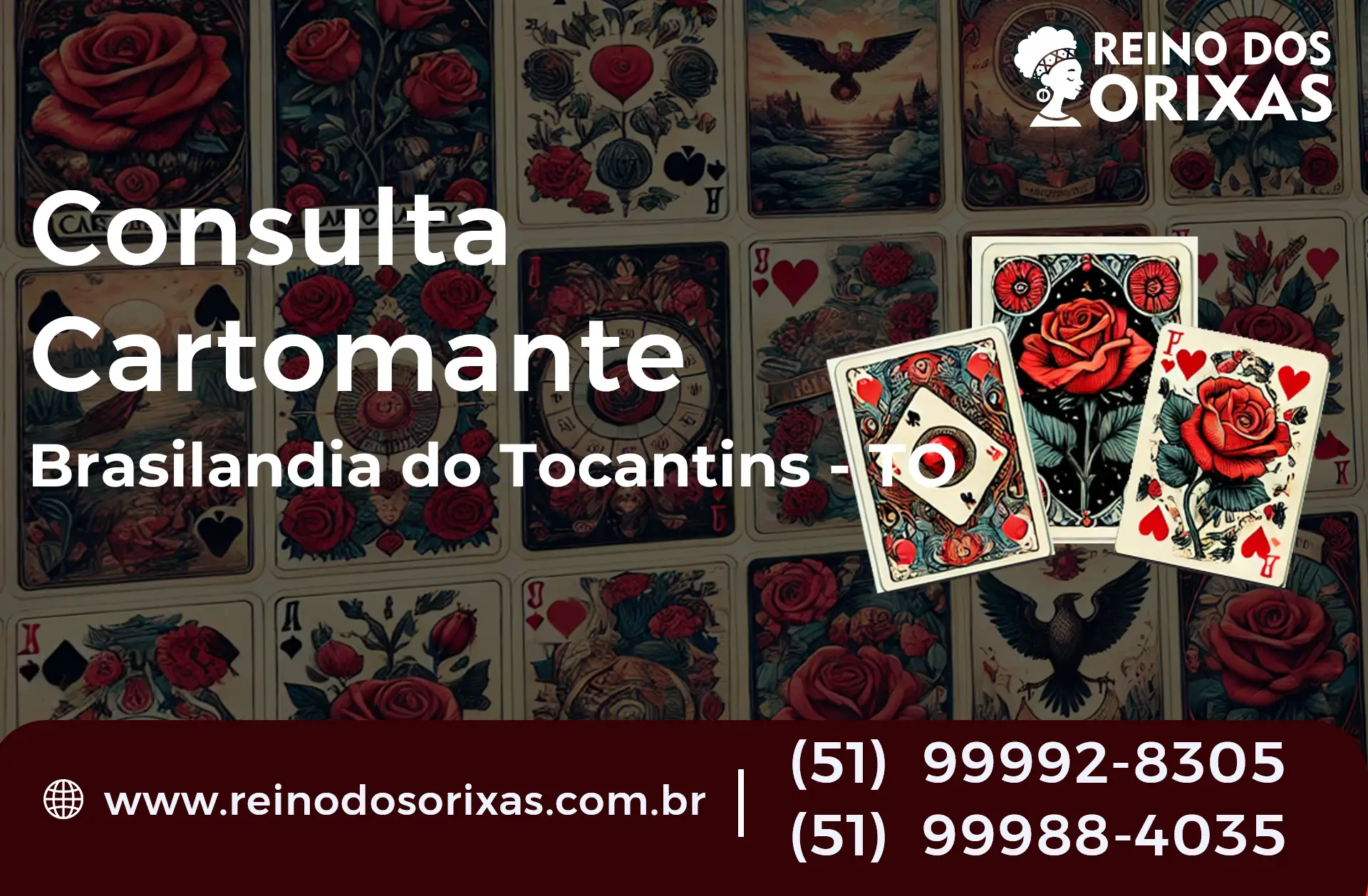 Consulta com Cartomante em Brasilândia do Tocantins - TO