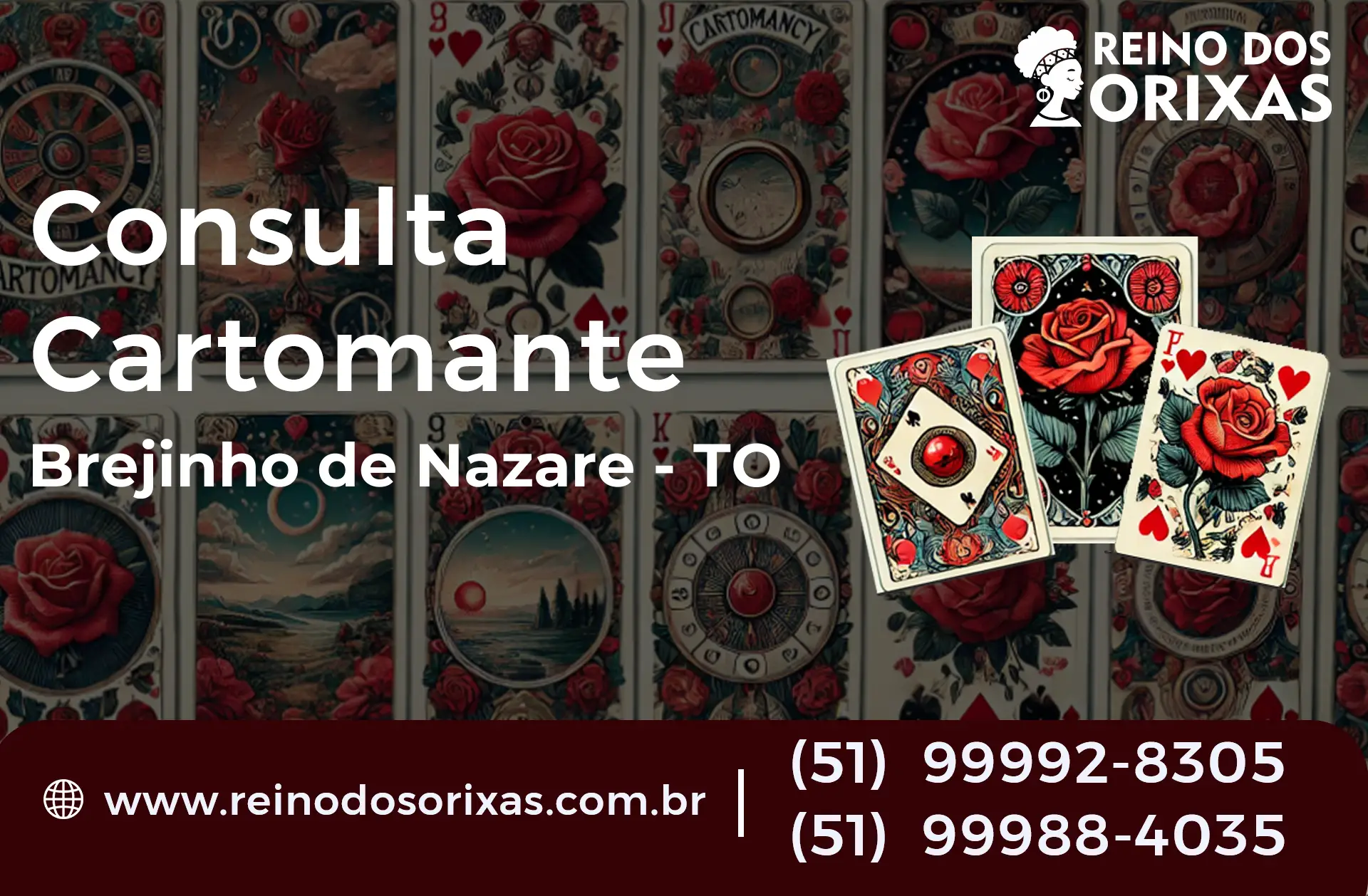 Consulta com Cartomante em Brejinho de Nazaré - TO