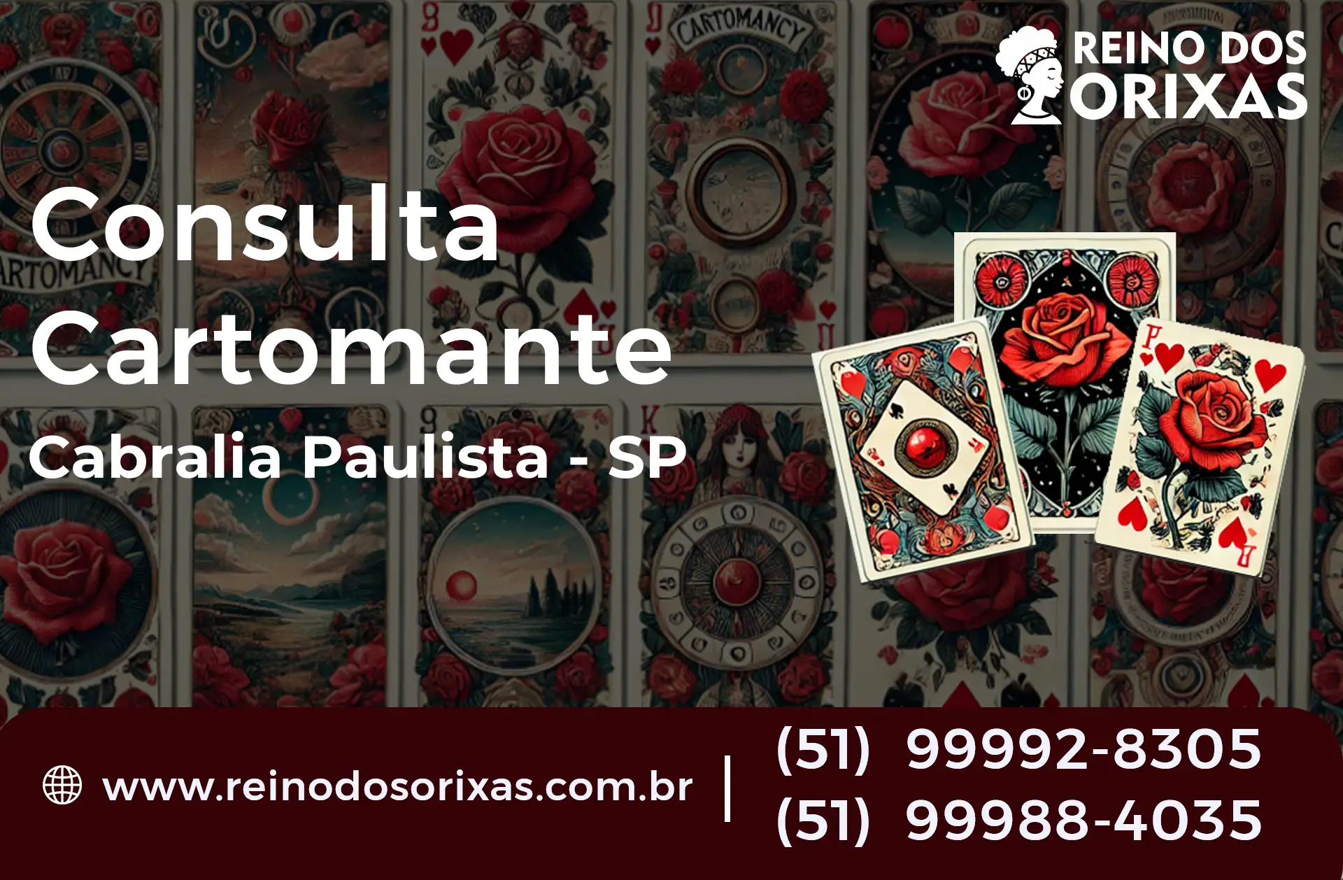 Consulta com Cartomante em Cabrália Paulista - SP