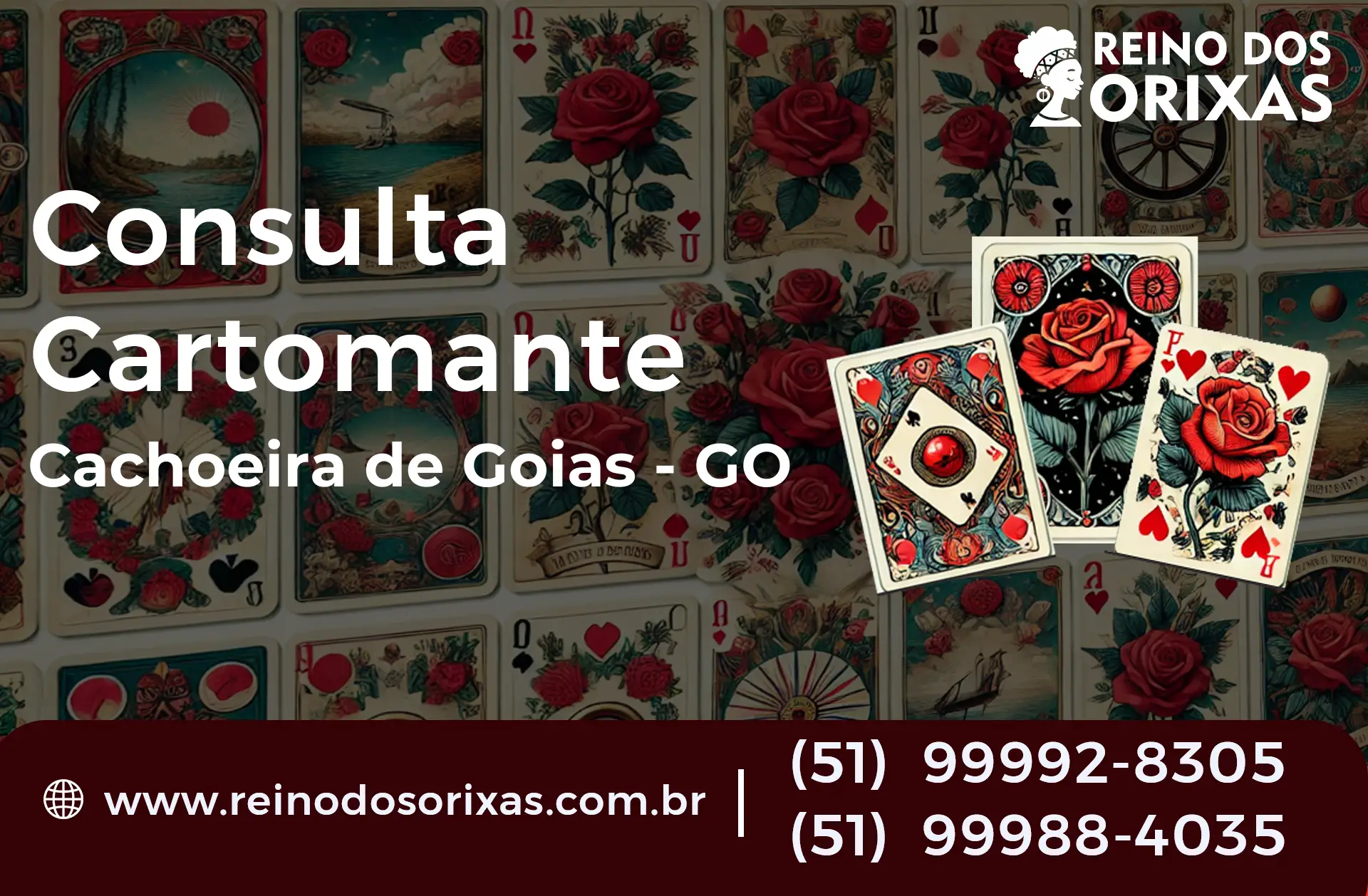 Consulta com Cartomante em Cachoeira de Goiás - GO