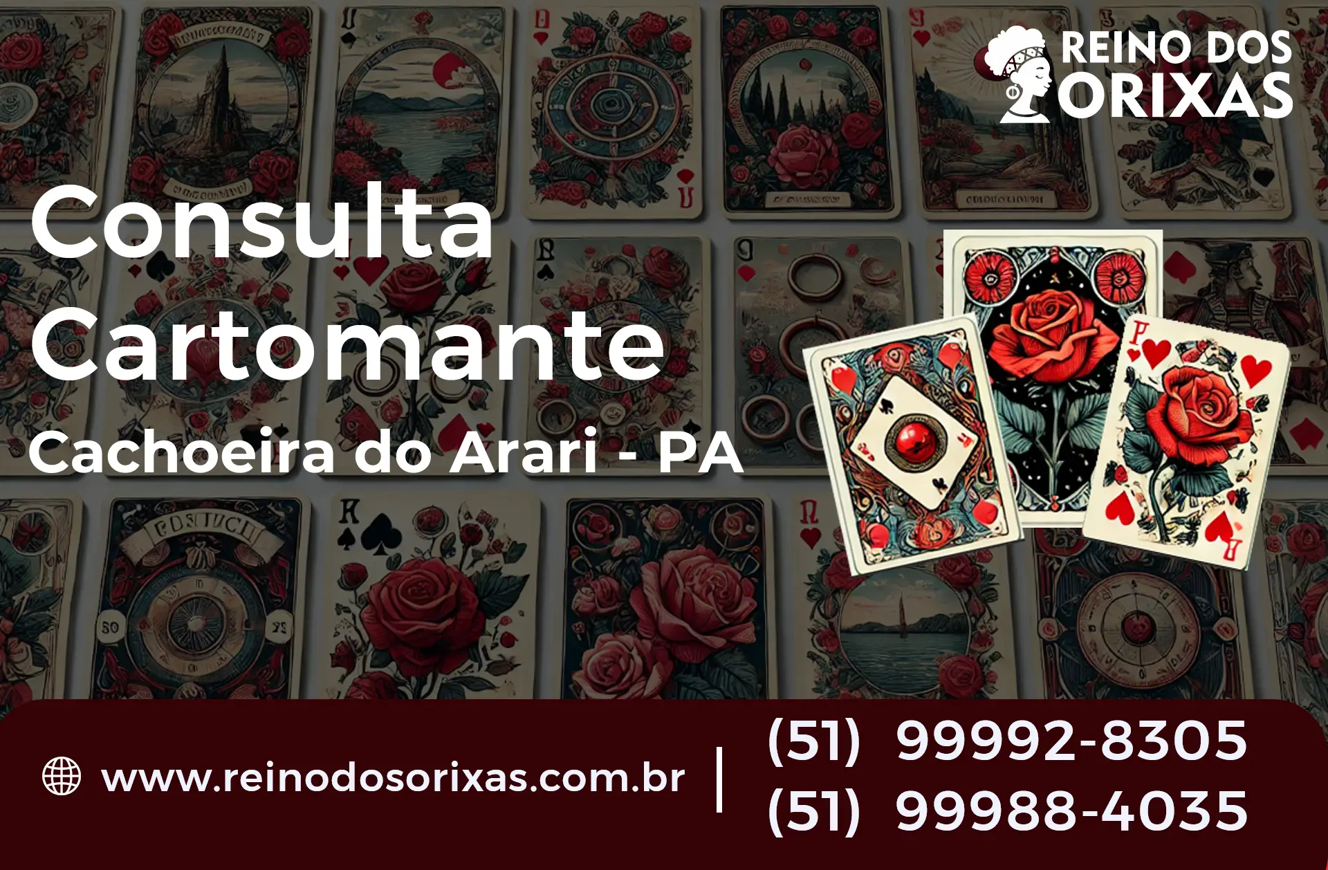 Consulta com Cartomante em Cachoeira do Arari - PA