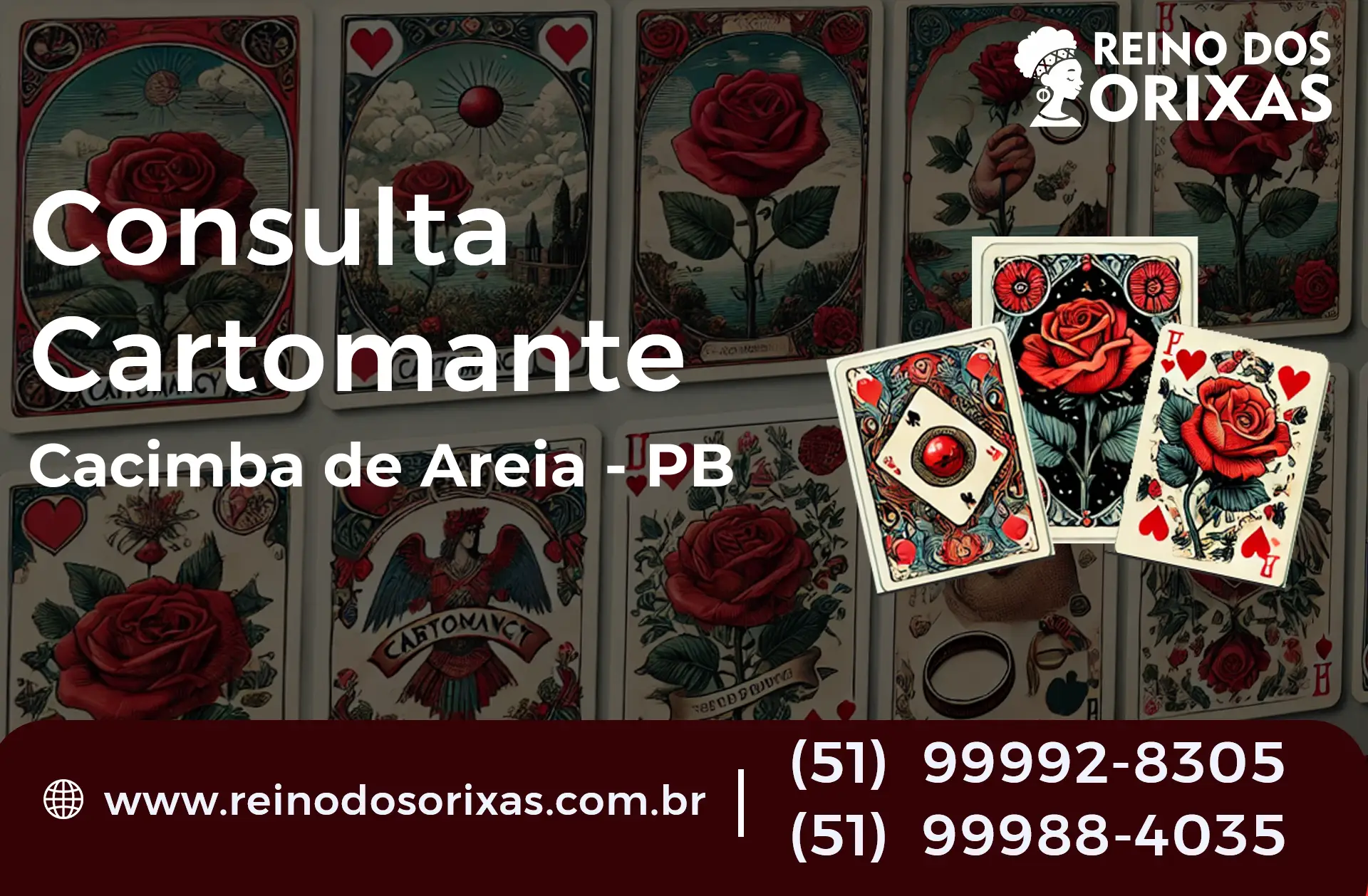 Consulta com Cartomante em Cacimba de Areia - PB