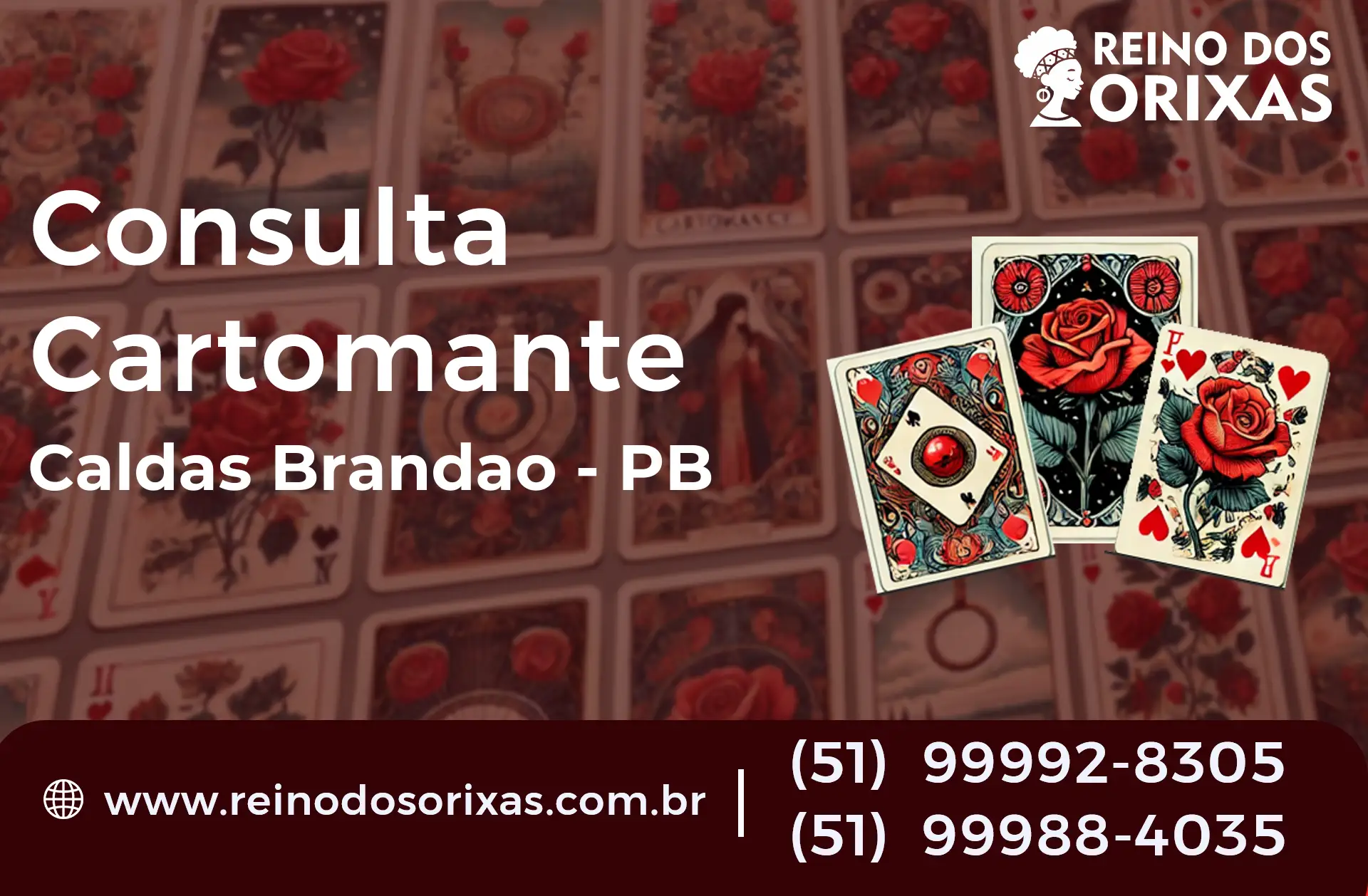 Consulta com Cartomante em Caldas Brandão - PB