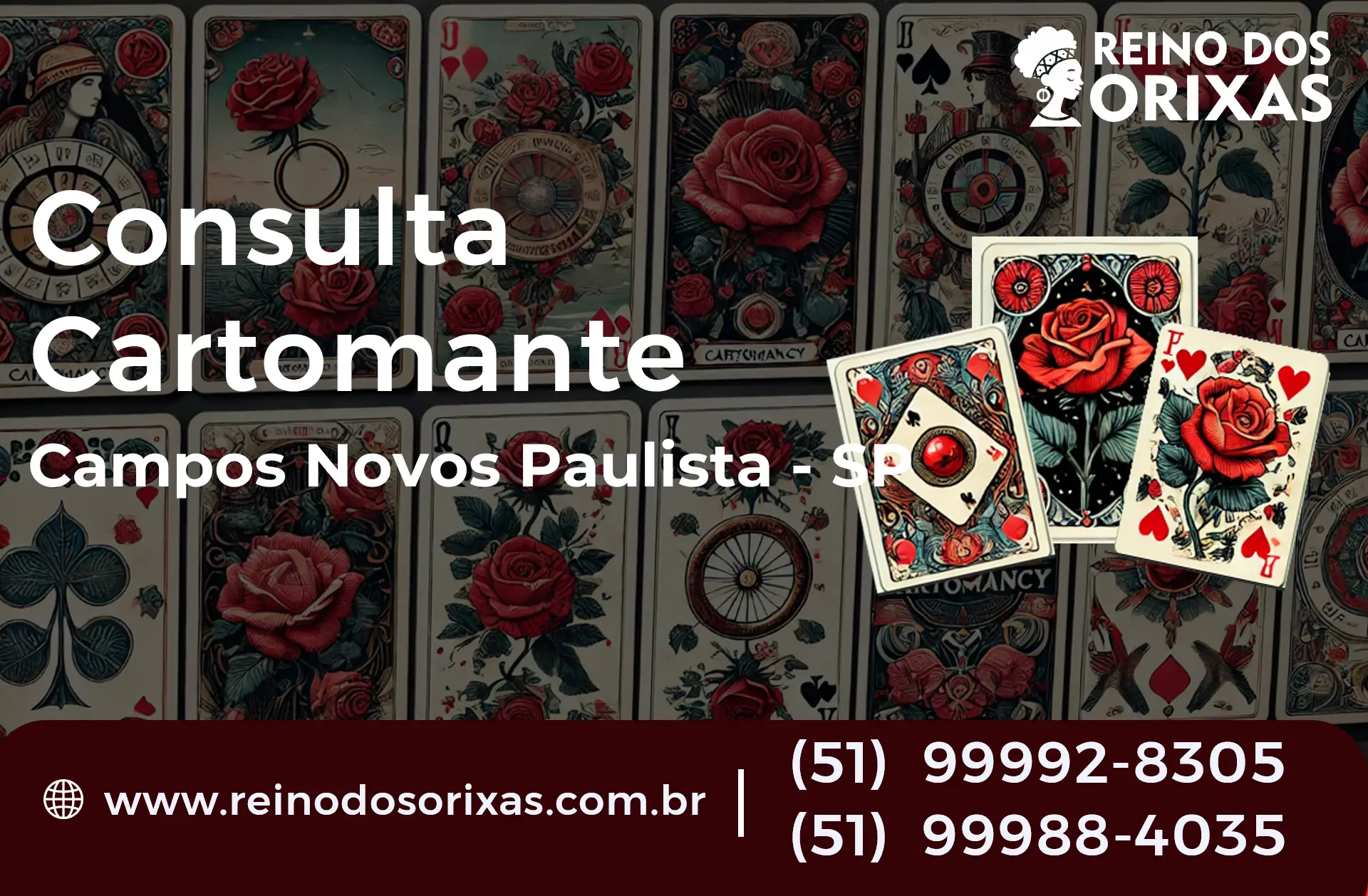 Consulta com Cartomante em Campos Novos Paulista - SP